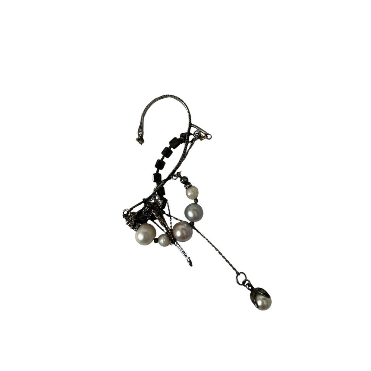 Designer × Japanese Brand Gunda pearl ear cuff Size ONE SIZE - 3 Thumbnail