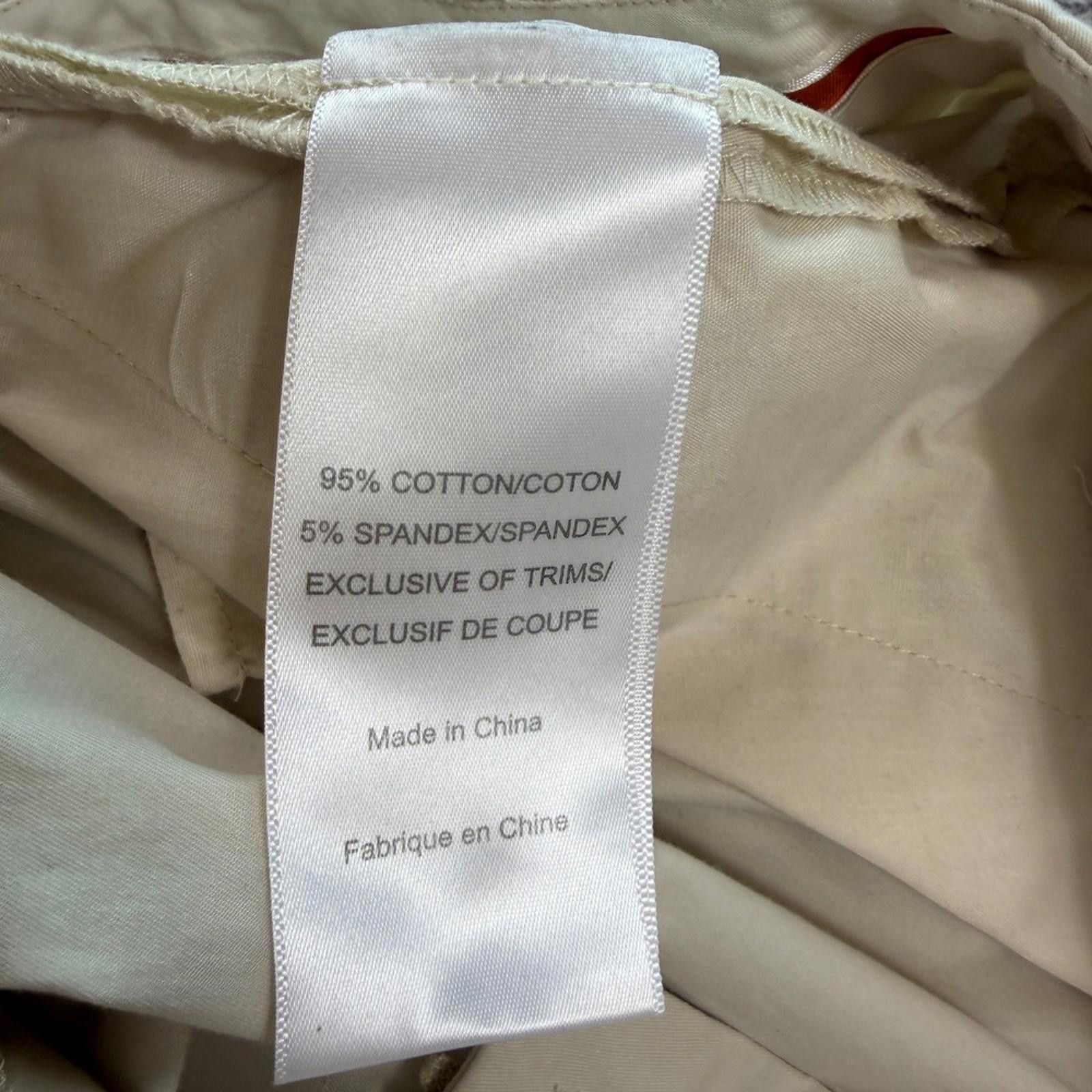 Other Tory Burch Khaki Bermuda Shorts Women 4 Stretch Cotton Size 27" / US 4 / IT 40 - 5 Thumbnail