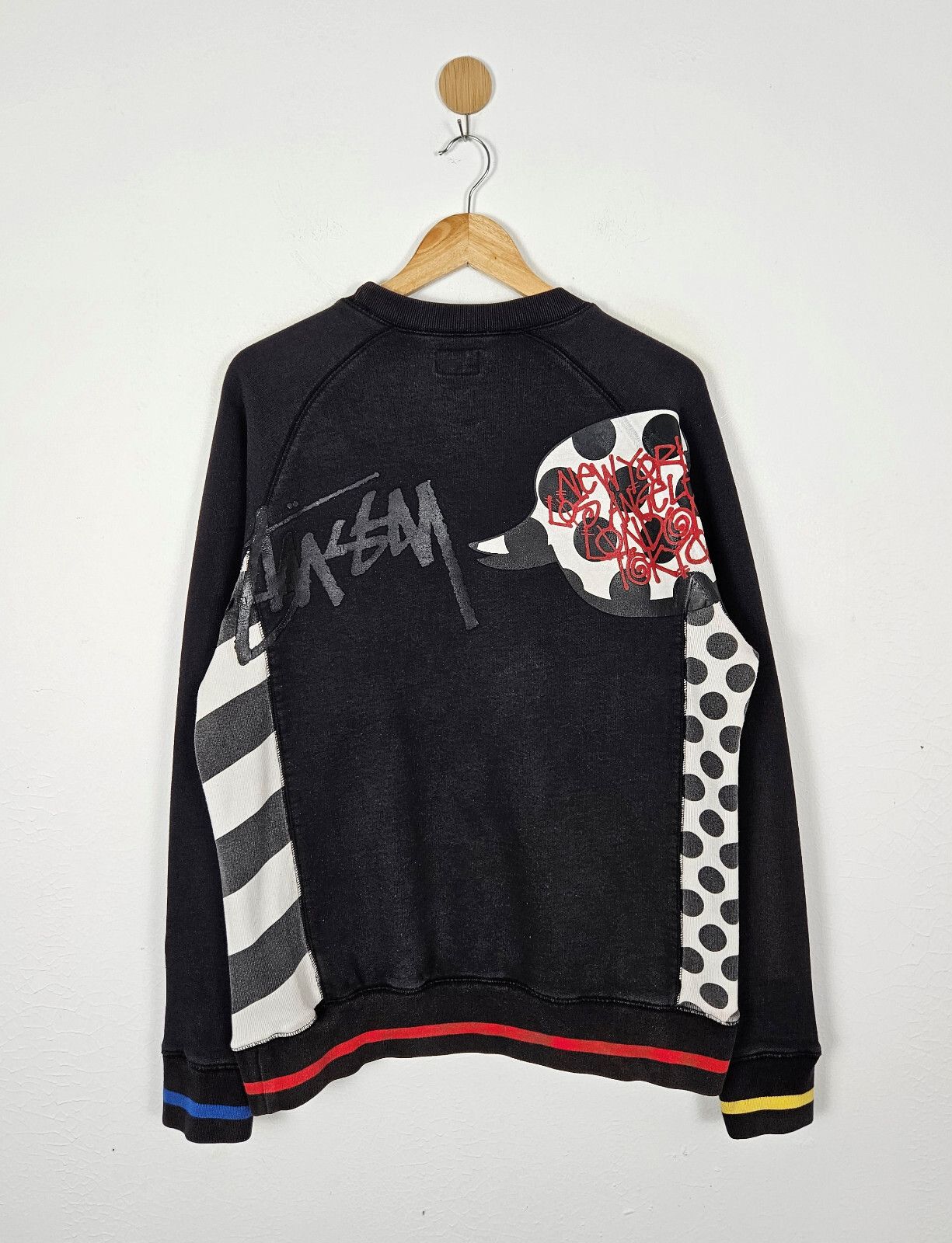 Stussy Vintage Stussy Old Skool Flavor Sweatshirt Size US M / EU 48-50 / 2 - 2 Thumbnail