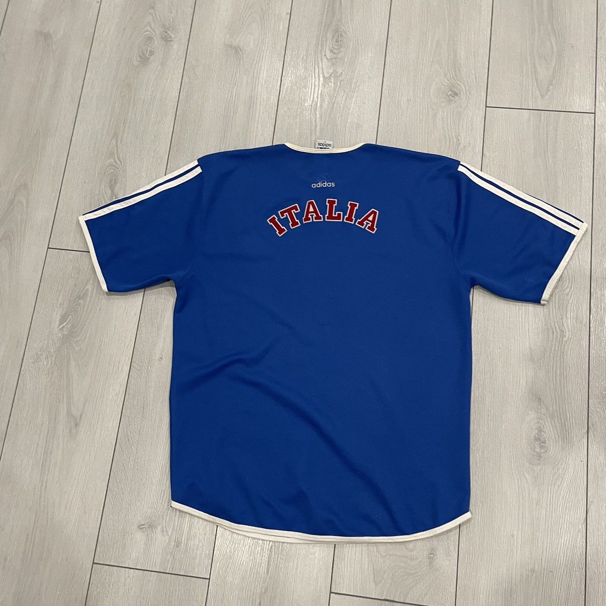 Vintage RARE Italia Vintage Y2K Soccer Football T-shirt World Cup Size US L / EU 52-54 / 3 - 2 Thumbnail