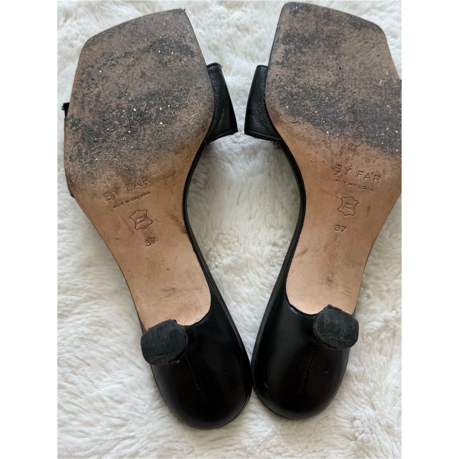 By Far By Far women black leather sandals size 37 EU Size US 7 / IT 37 - 6 Thumbnail