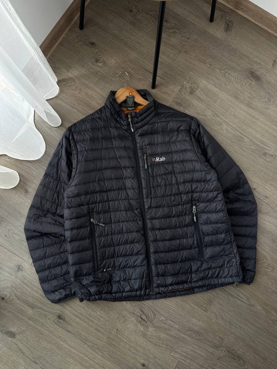 Rab × Vintage Vintage Rab Outdoor Gray Micro Down Men Jacket Size US L / EU 52-54 / 3 - 5 Thumbnail