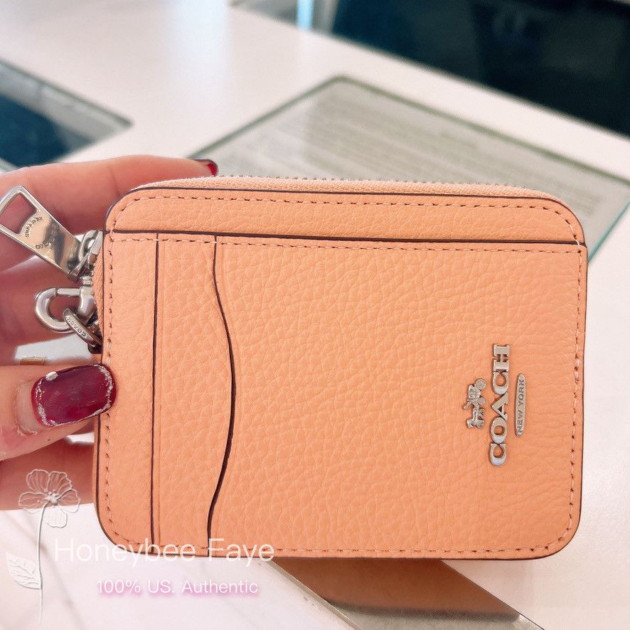 Coach Coach Zip Card Case #6303 Size ONE SIZE - 1 Thumbnail