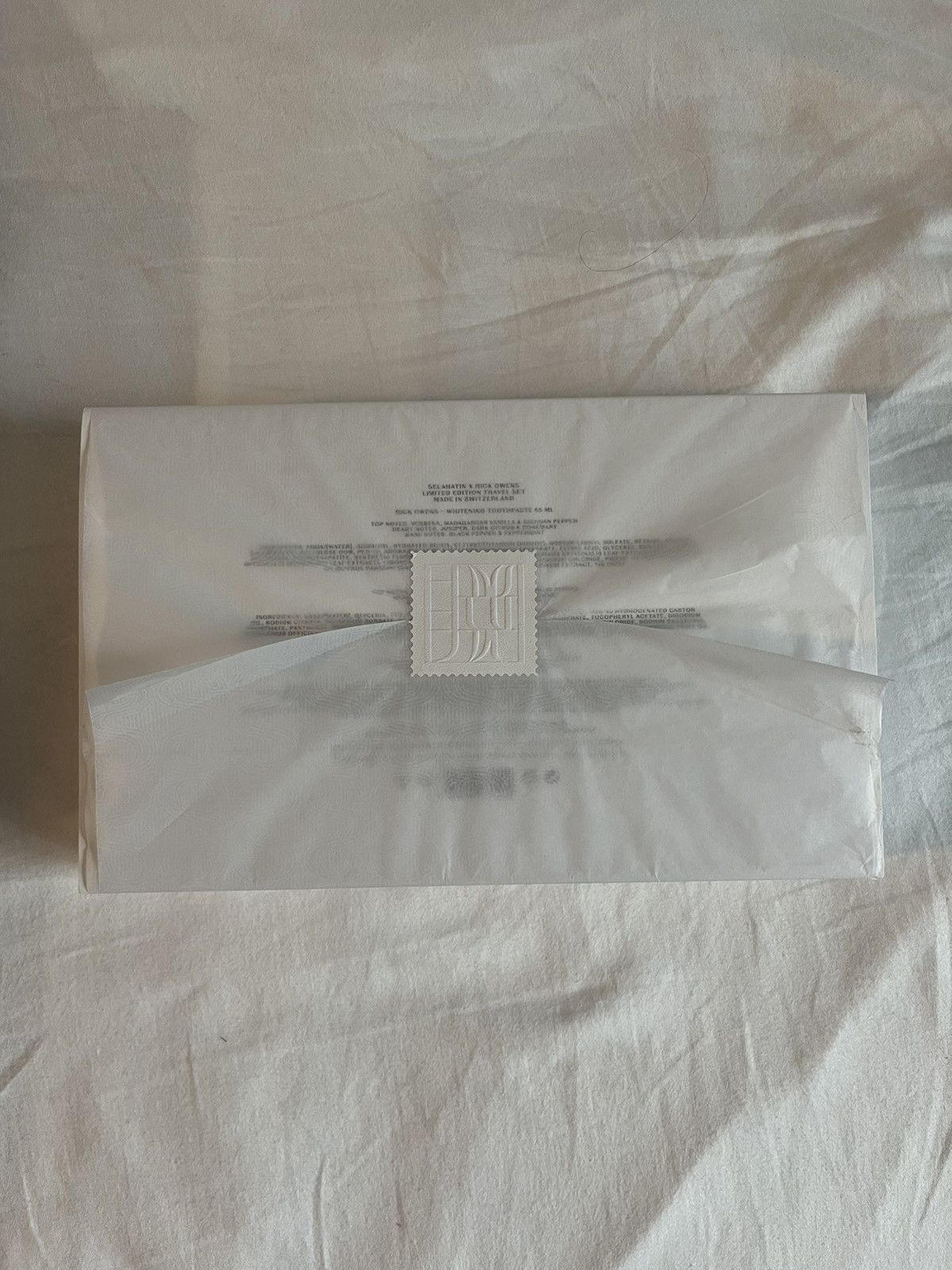 Rick Owens RICK OWENS SELAHATIN TRAVEL SET Size ONE SIZE - 8 Thumbnail