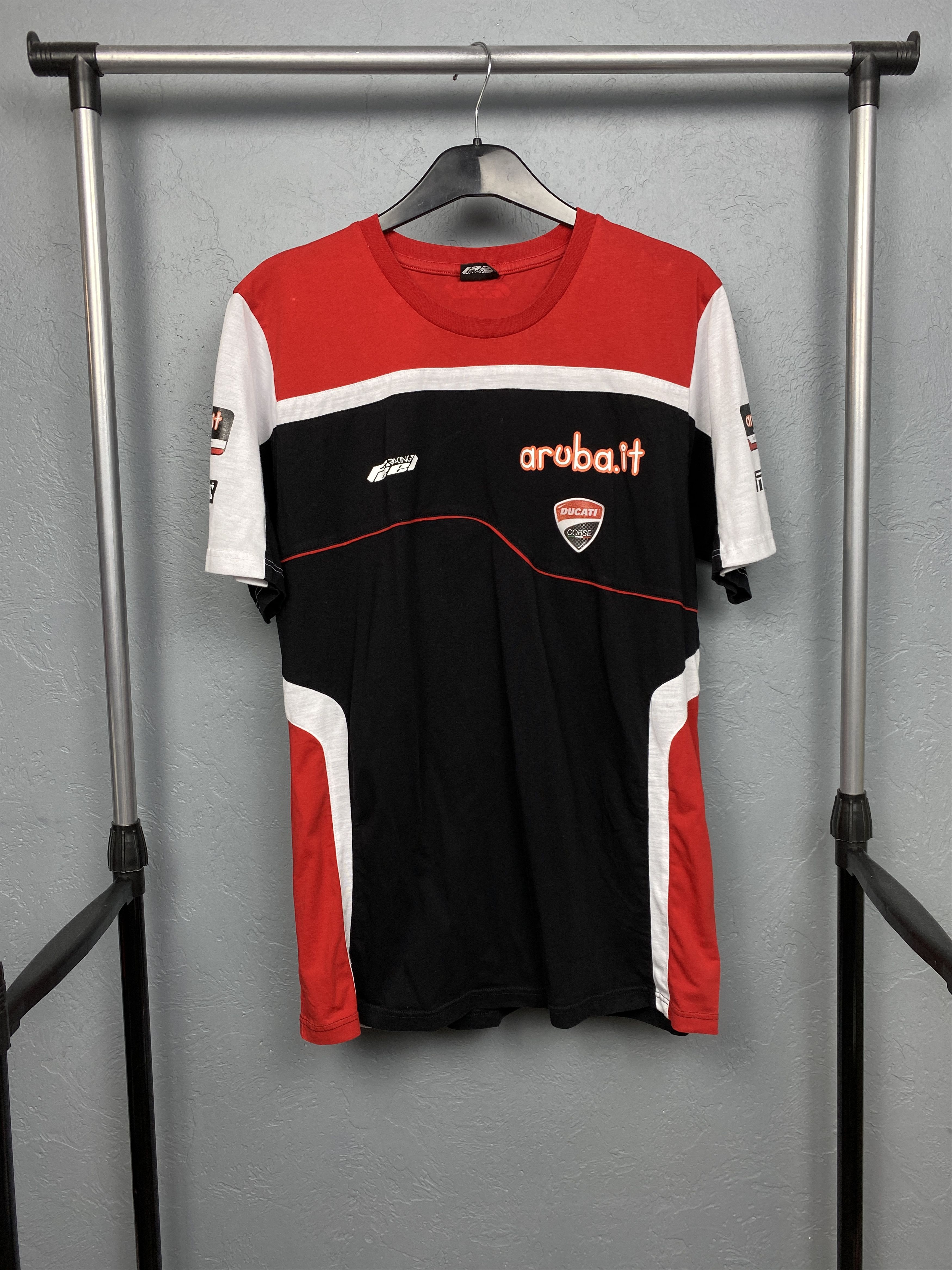 Ducati Ducati Racing Team Vintage Mens Crew Neck T-Shirt Size US XL / EU 56 / 4 - 1 Thumbnail
