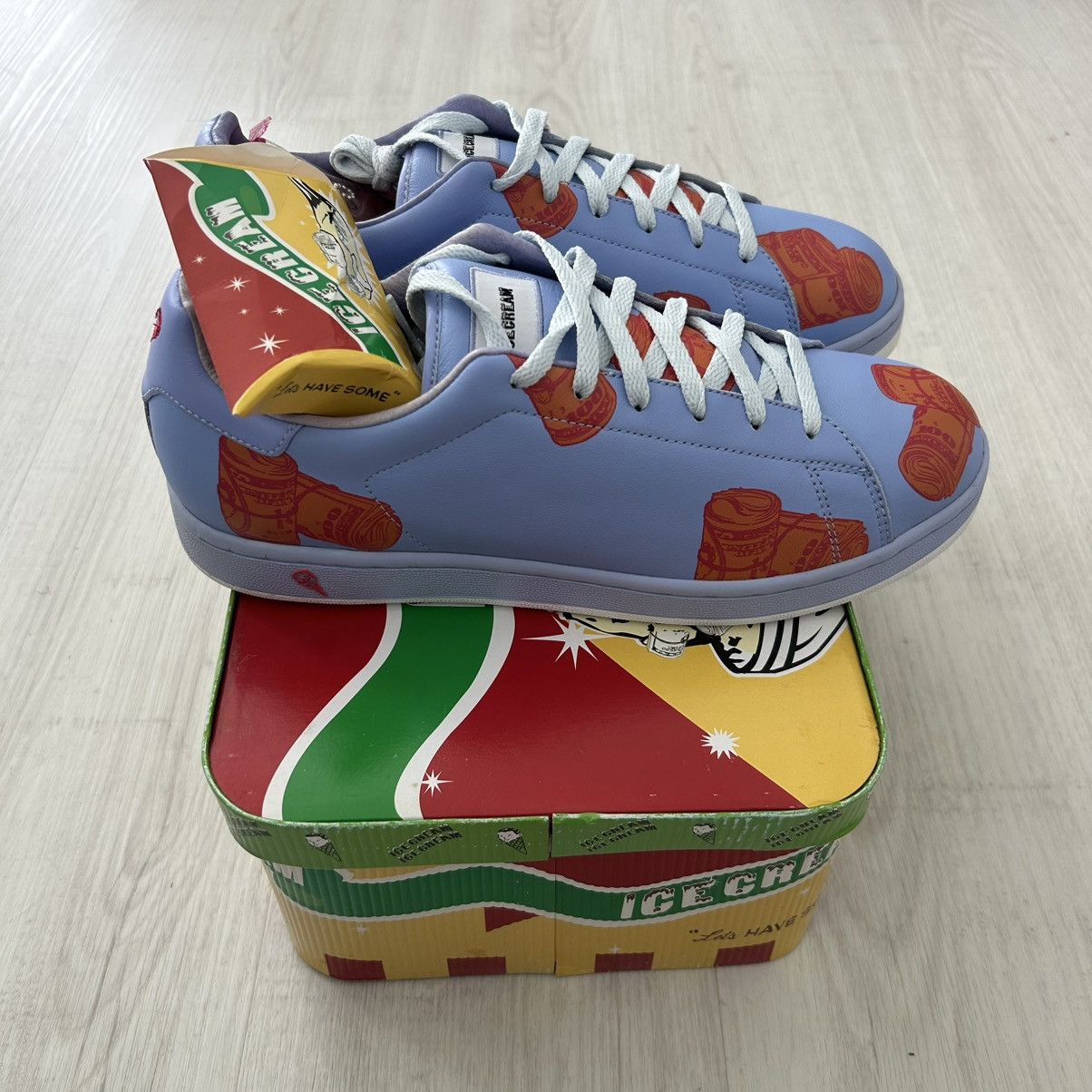 Icecream × Reebok RARE OG REEBOK X BBC/ICE CREAM BOUTIQUE SNEAKER Size US 10 / EU 43 - 4 Thumbnail