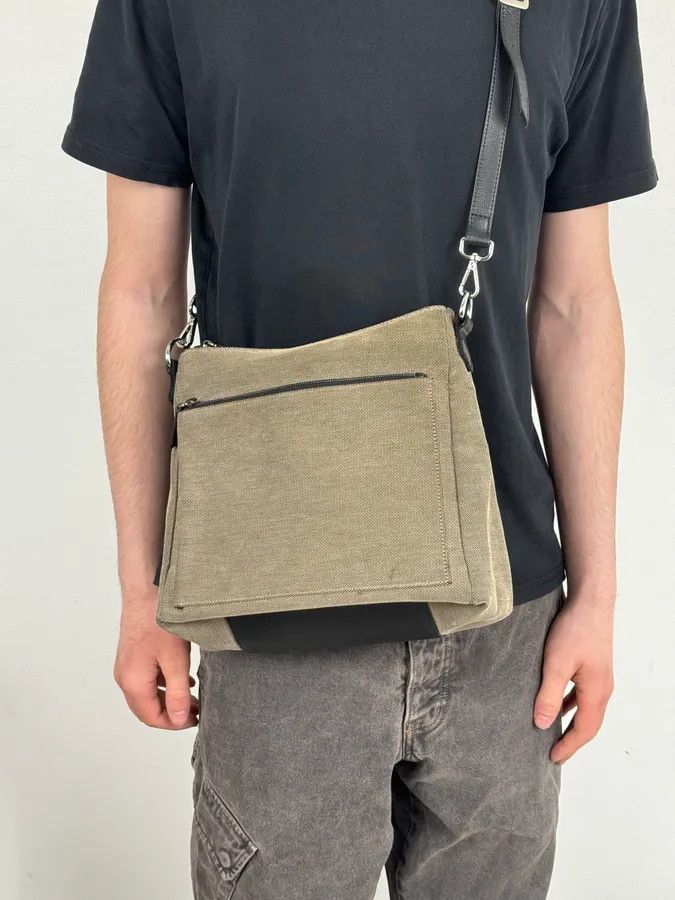 Gucci Gucci Beige Canvas Messenger Bag Size ONE SIZE - 3 Thumbnail