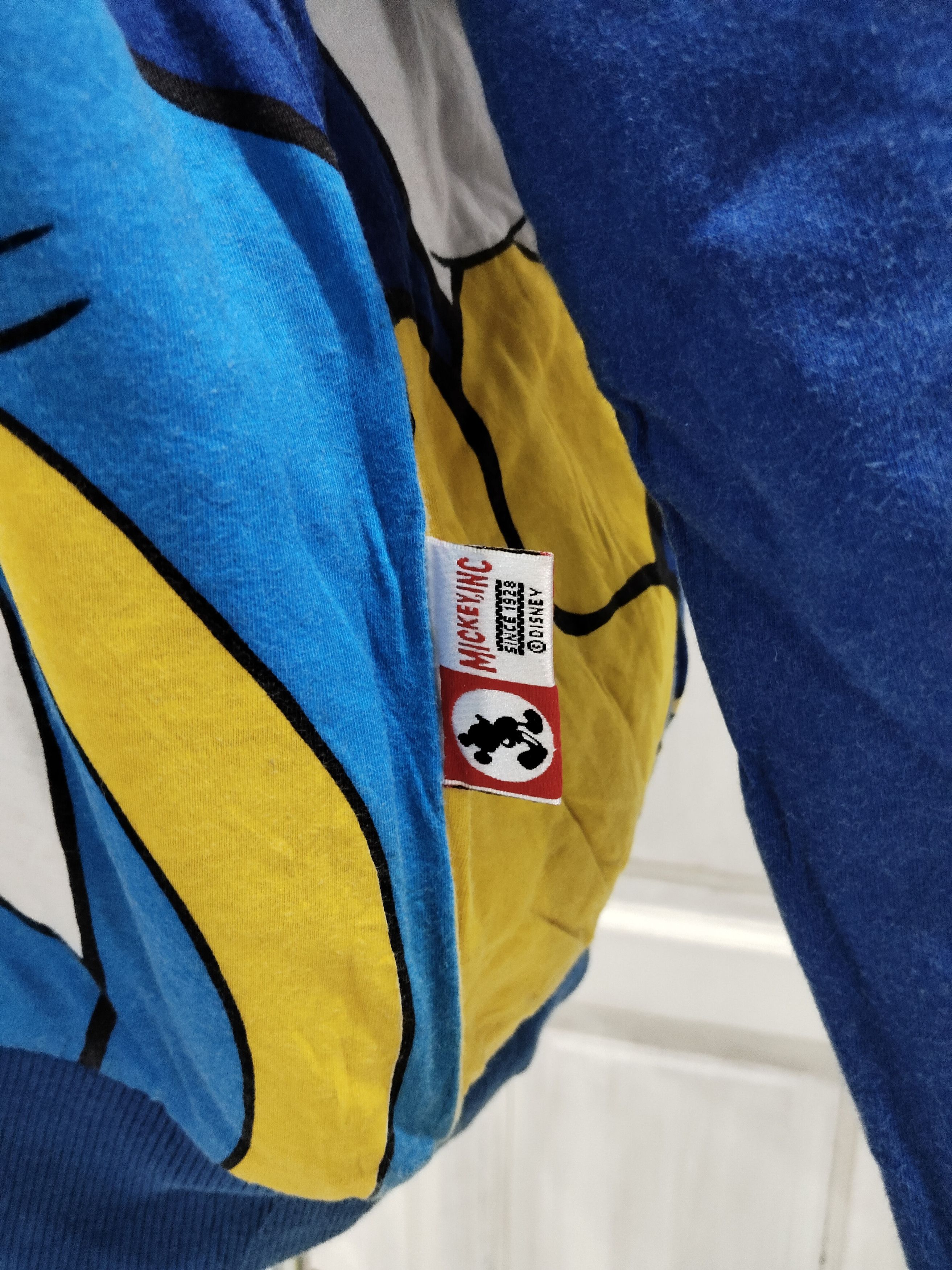 Cartoon Network × Disney × Vintage Vintage Donal Duck Fullprint Reversible Sweatshirt Size US XL / EU 56 / 4 - 7 Thumbnail