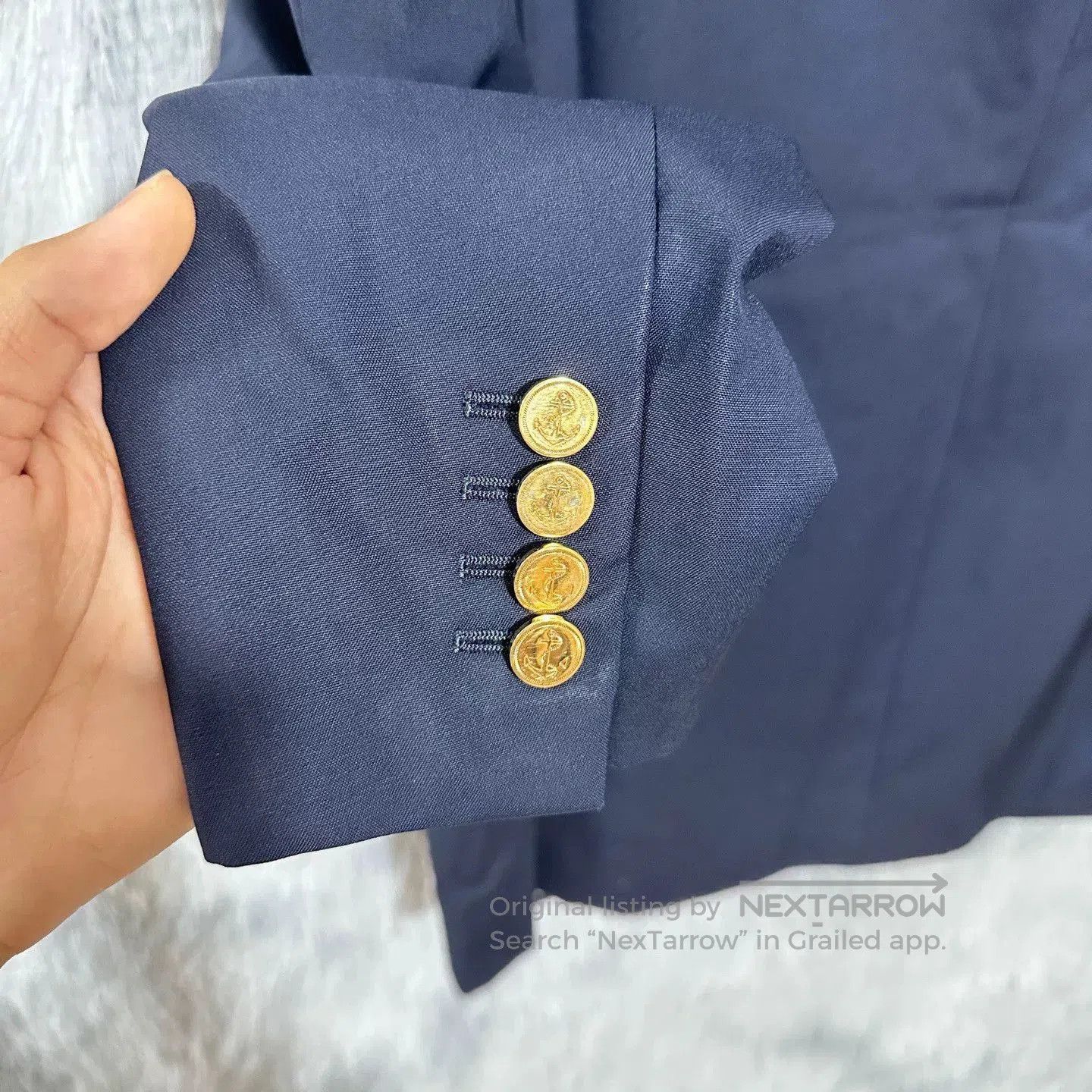 Thom Browne thom browne navy wool suit jacket. Size US M / EU 48-50 / 2 - 5 Thumbnail