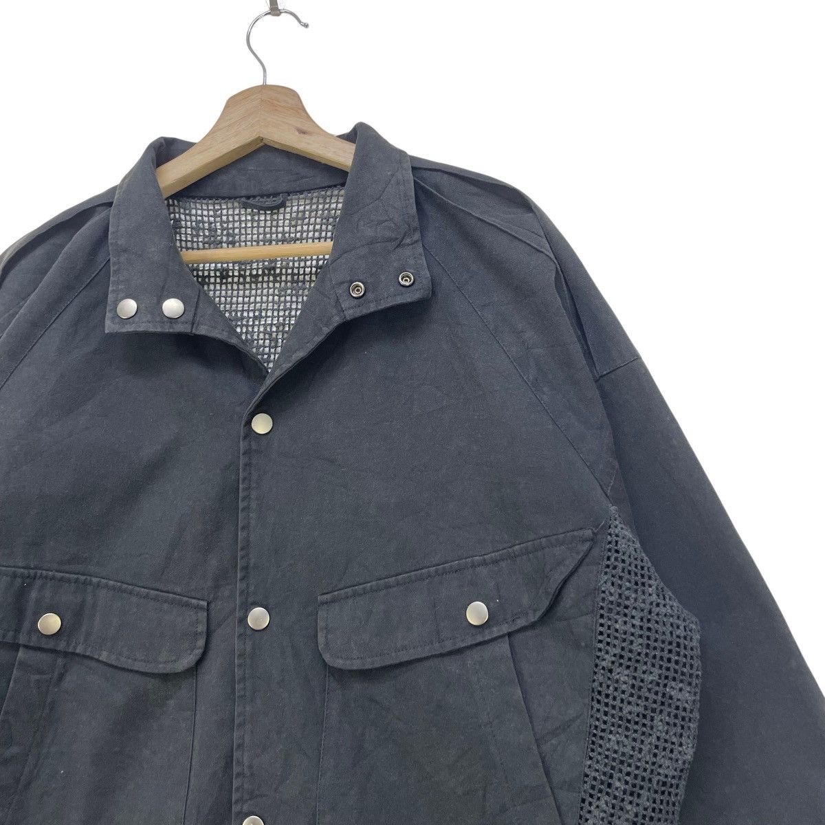 Japanese Brand × Vintage Rare Japanese Brand Boga Bomber Mesh Jacket Size US M / EU 48-50 / 2 - 5 Thumbnail