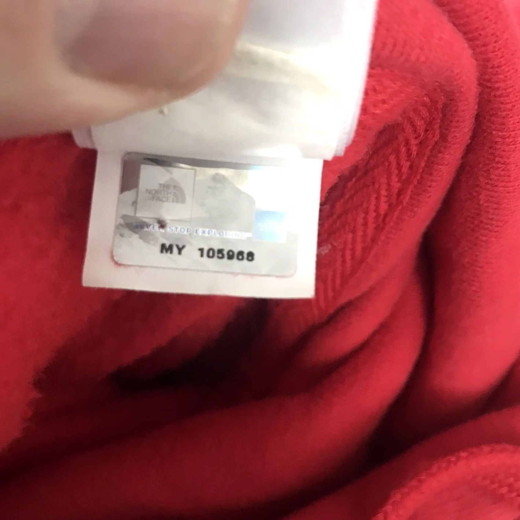 The North Face The North Face Hoodie Mens M Red Half Dome Pullover Sweatshirt Size US M / EU 48-50 / 2 - 7 Thumbnail