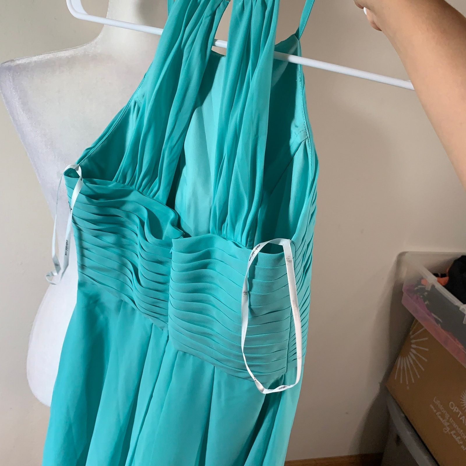 Other Women's Blue Dress Size 6 (NWT) Size M / US 6-8 / IT 42-44 - 8 Thumbnail