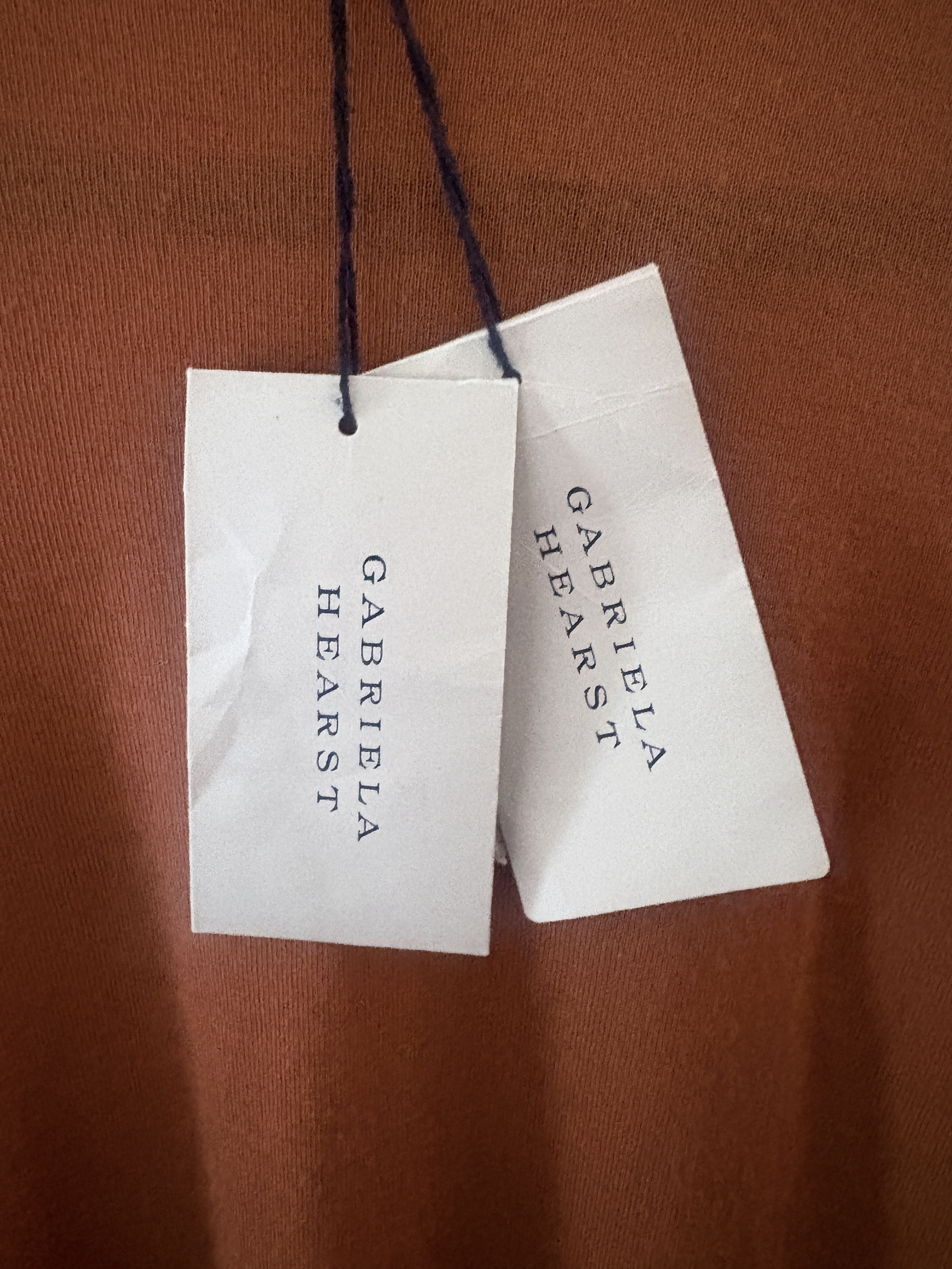 Gabriela Hearst BNWT Gabriela Hearst “Jane” Cashmere Knit Top in Copper Size S / US 4 / IT 40 - 3 Thumbnail