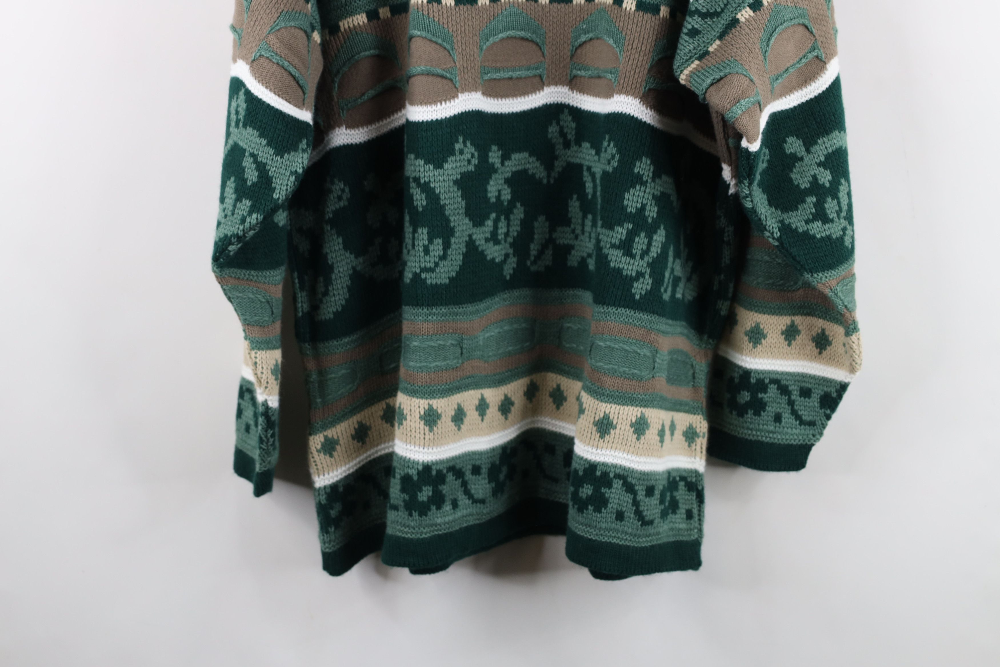 Vintage Deadstock Vintage 90s Streetwear Knit Crewneck Sweater USA Size M / US 6-8 / IT 42-44 - 11 Thumbnail