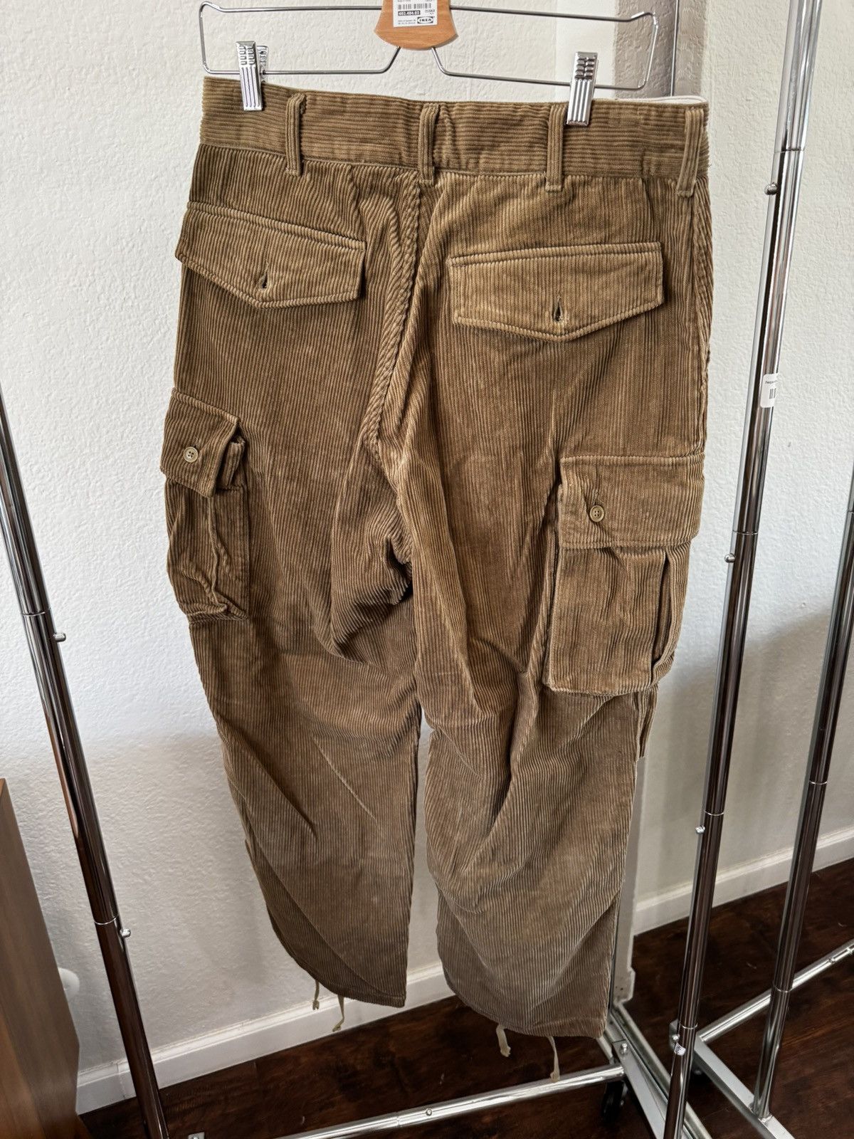 Engineered Garments FW20 FA Pant 8W Corduroy Khaki size S Size US 33 - 3 Thumbnail