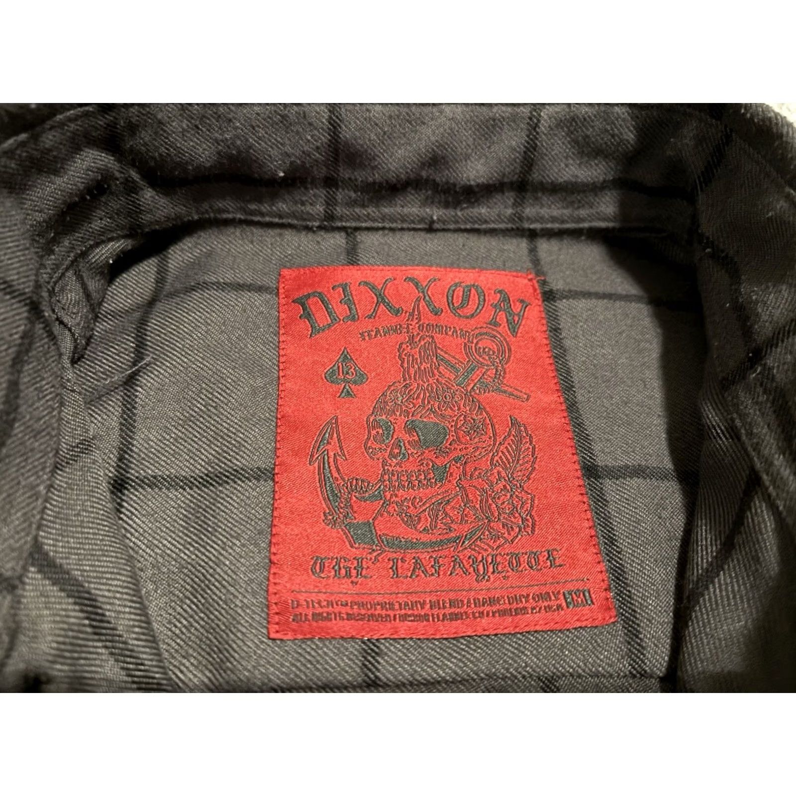 Vintage Dixxon The Lafayette Long Sleeve Gray Button-Up Flannel Shirt Mens M Size US M / EU 48-50 / 2 - 2 Thumbnail