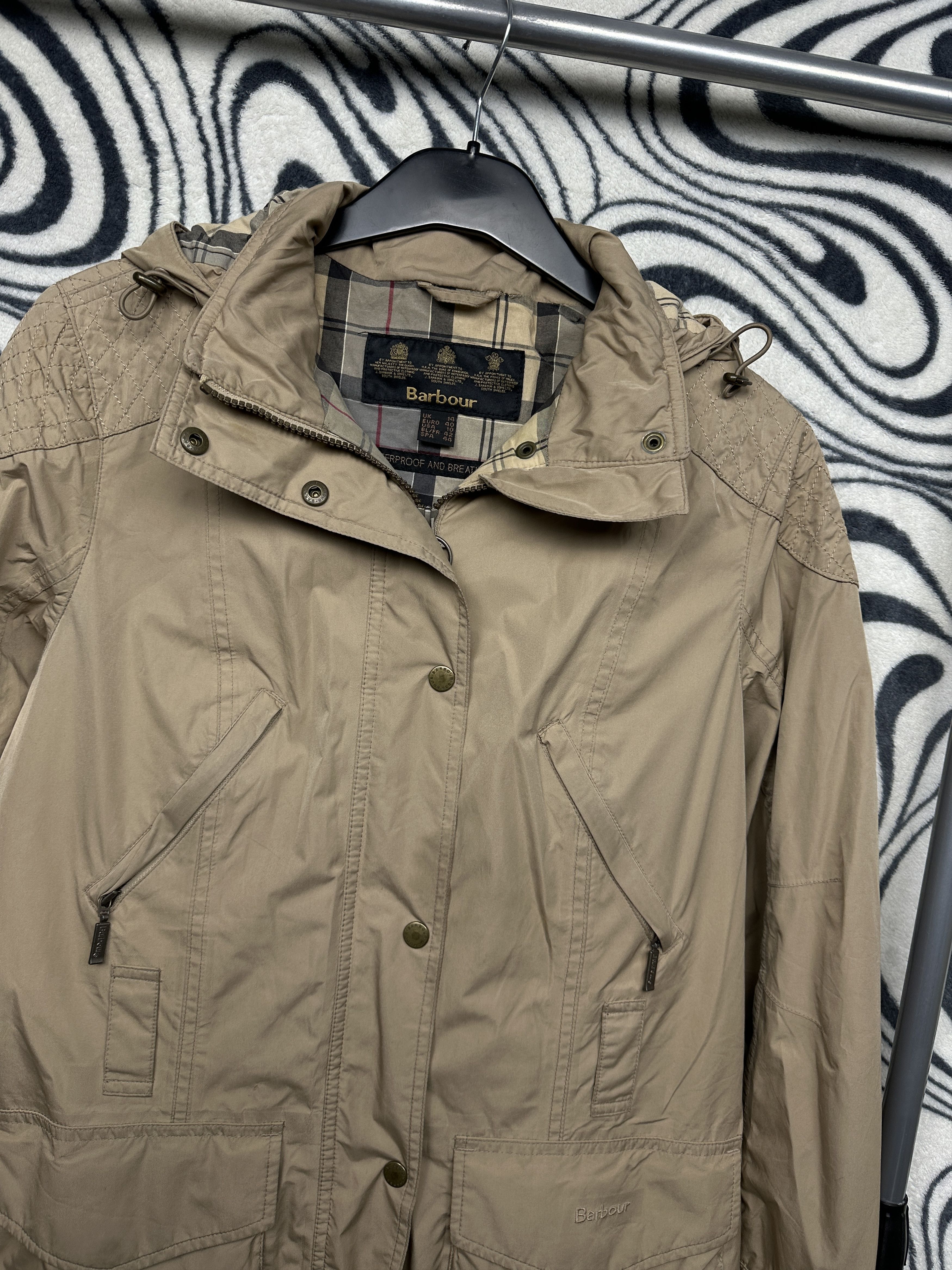 Barbour Barbour Featherweight Womens Waterproof Jacket Size L / US 10 / IT 46 - 2 Thumbnail