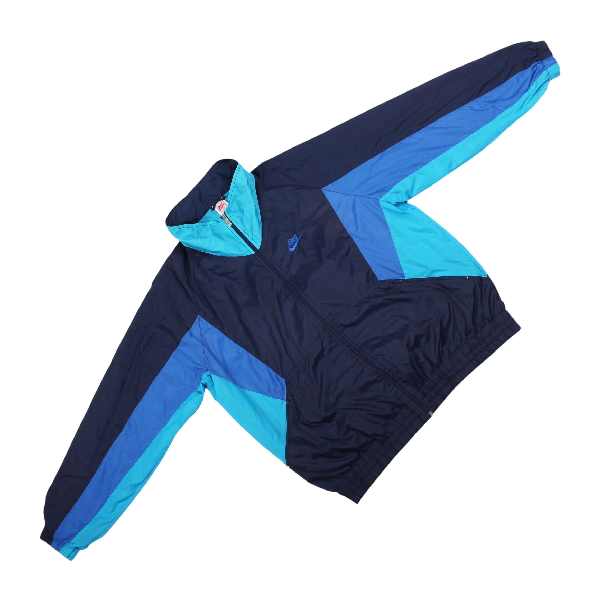 Nike 90s Nike Windbreaker Jacket Colorblock Size US XL / EU 56 / 4 - 2 Thumbnail