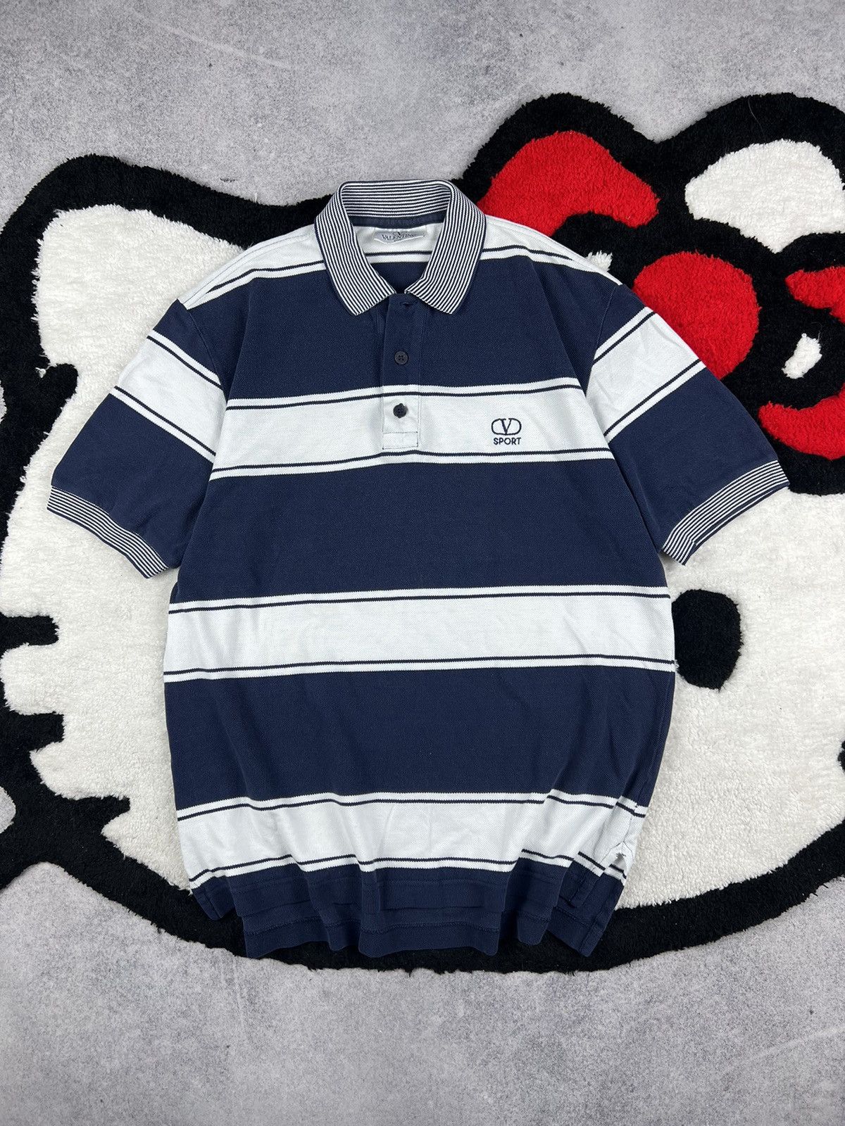 Valentino Vintage Valentino Sport Old Money luxury Casual Polo Shirt Size US M / EU 48-50 / 2 - 1 Thumbnail