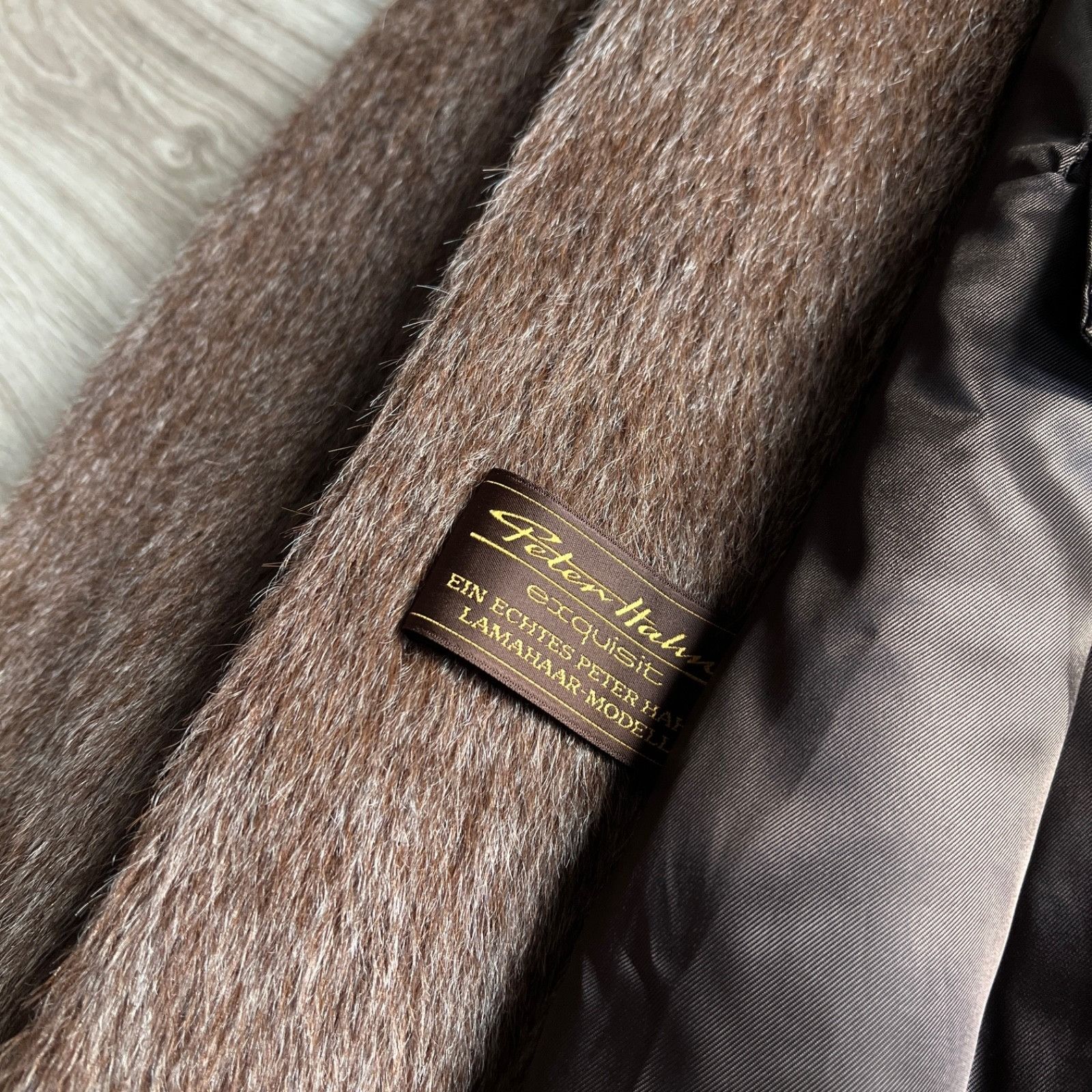 Other Peter Hahn Exclusiv Real Fur Rabbit Hooded Coat 0015BC Size L / US 10 / IT 46 - 3 Thumbnail