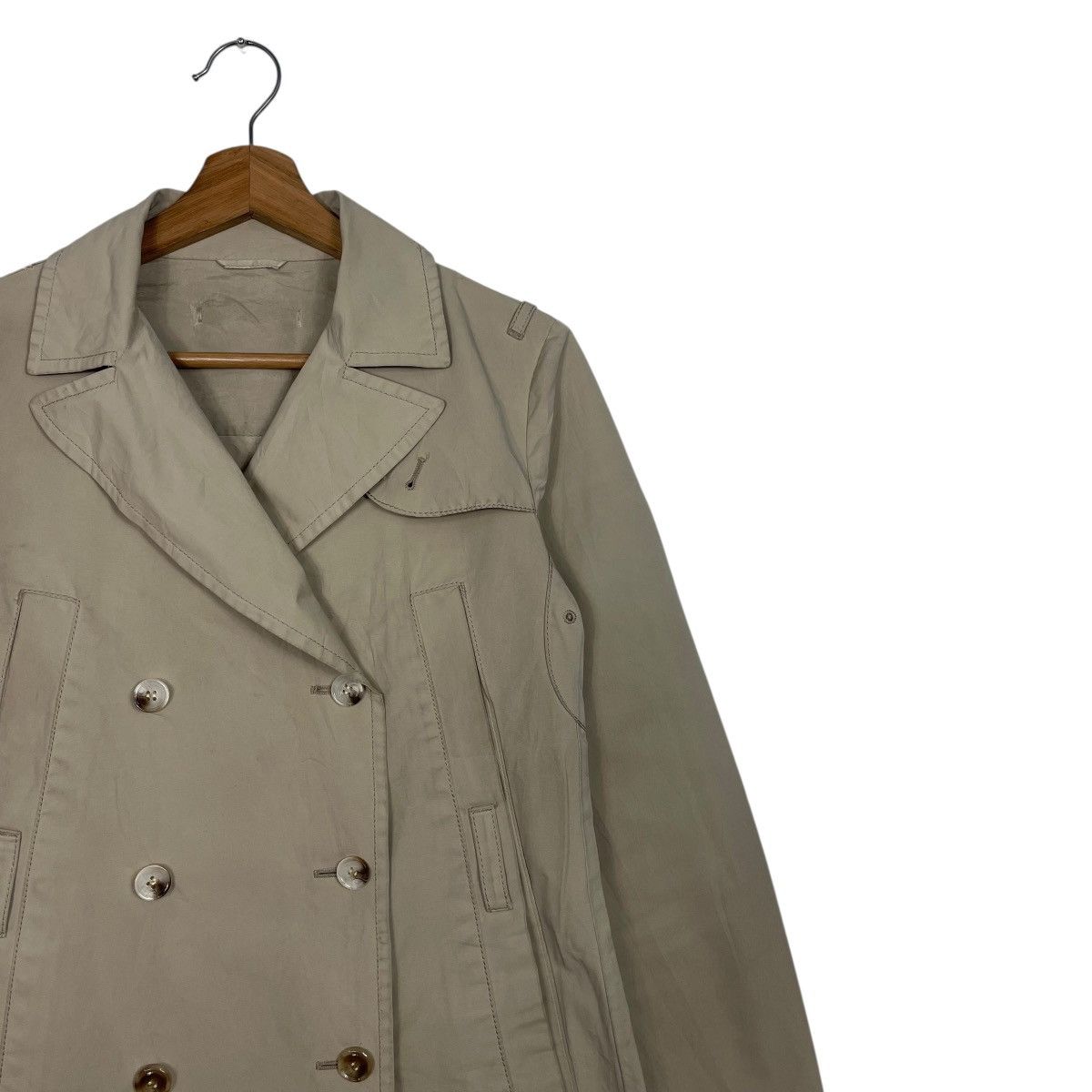 Prada Prada Double Breasted Trenchcoat Size XS / US 0-2 / IT 36-38 - 5 Thumbnail