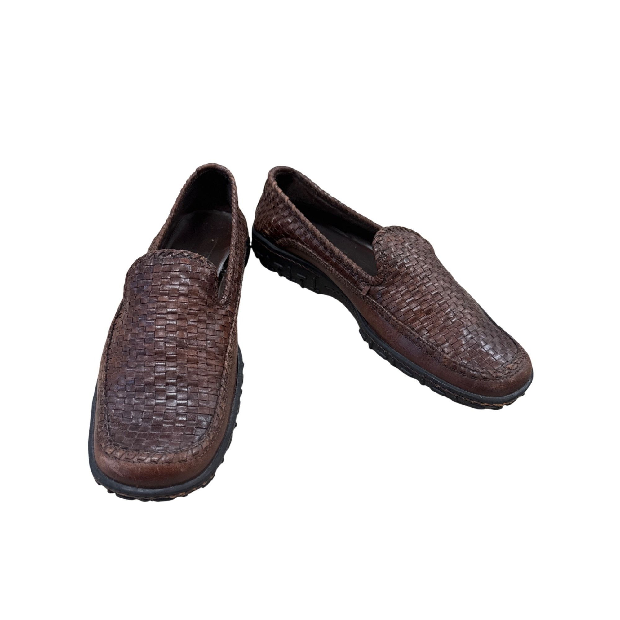 Cole Haan Cole Haan mens brown leather slip on loafers Size 10B SKU 72 Size US 10 / EU 43 - 1 Thumbnail