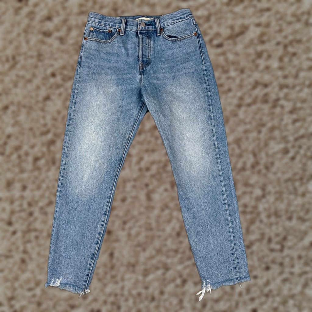 Levi's Levi's Wedgie Fit Skinny Jeans Womens 28 Blue Denim 5-Pocket Retro Clothing Size 28" / US 6 / IT 42 - 1 Thumbnail