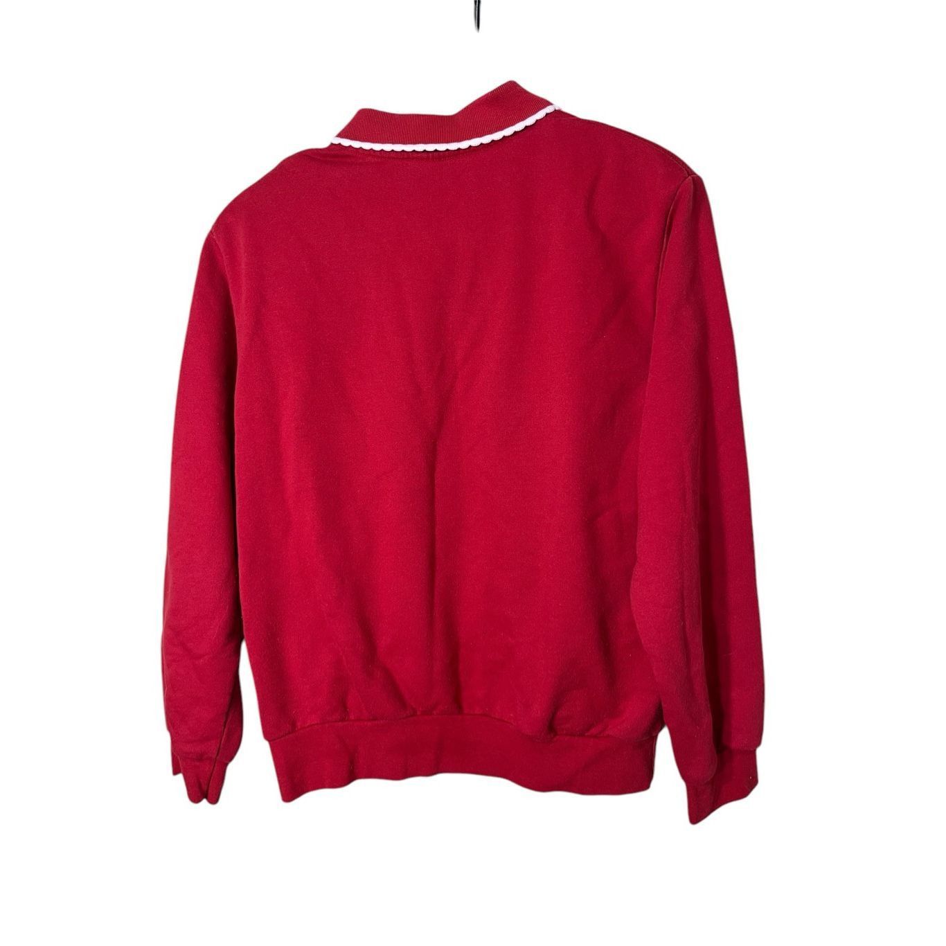 Other Koret City Blues Collared Pullover Sweatshirt Cotton Blend R Size S / US 4 / IT 40 - 7 Thumbnail