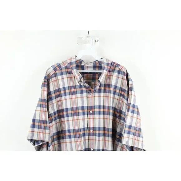 Polo Ralph Lauren Vintage Ralph Lauren India Madras Plaid Button Shirt Size US XXL / EU 58 / 5 - 2 Thumbnail