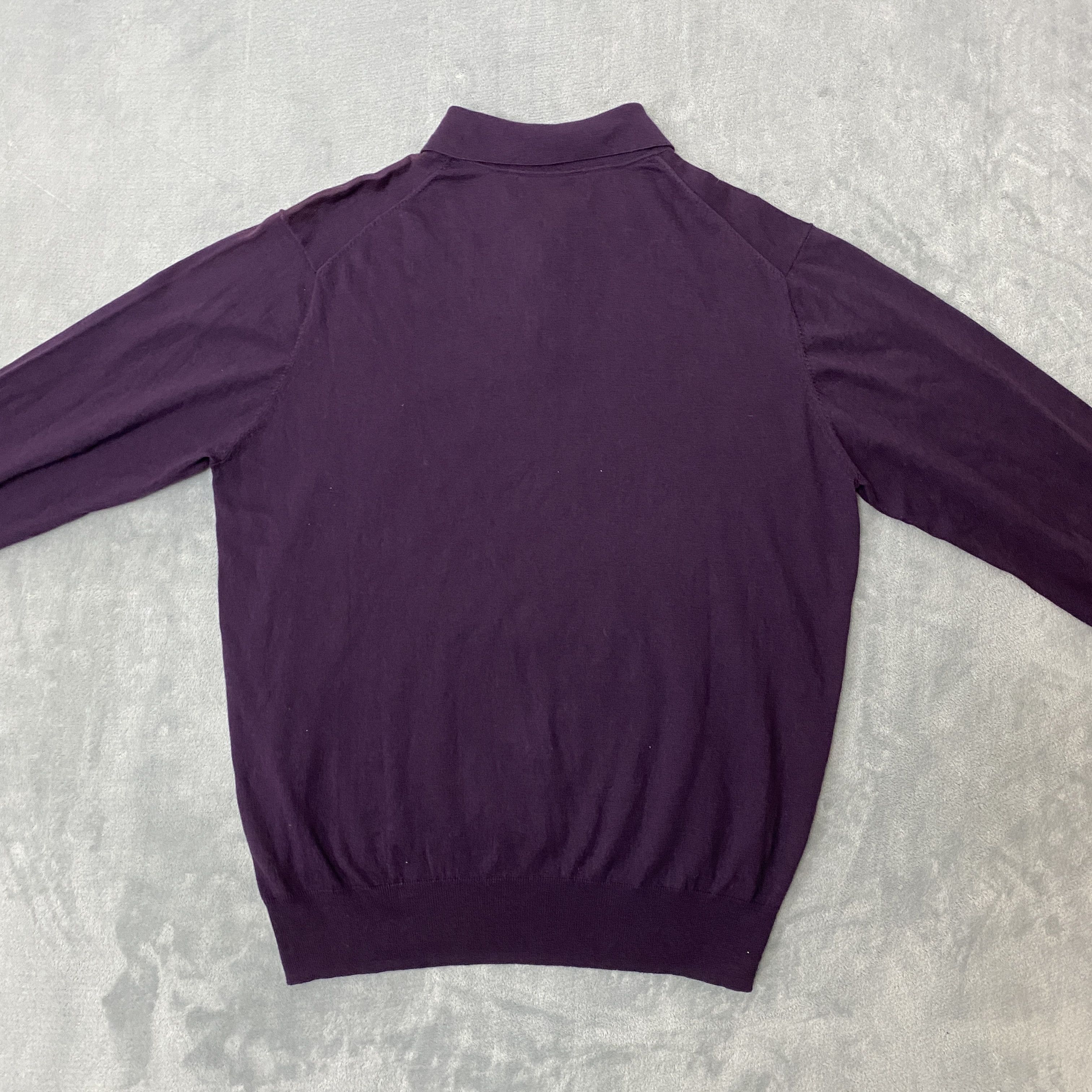 Orvis SILK/CASHMERE Blend Sweater Medium Collared Soft Long Sleeve Size US M / EU 48-50 / 2 - 9 Thumbnail