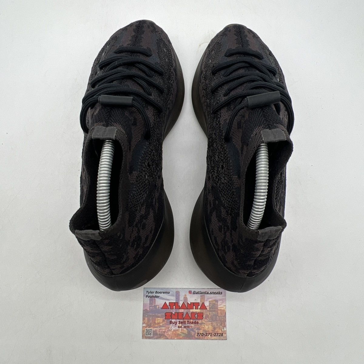 Adidas Yeezy boost 380 onyx non reflective Size US 8.5 / EU 41-42 - 7 Thumbnail