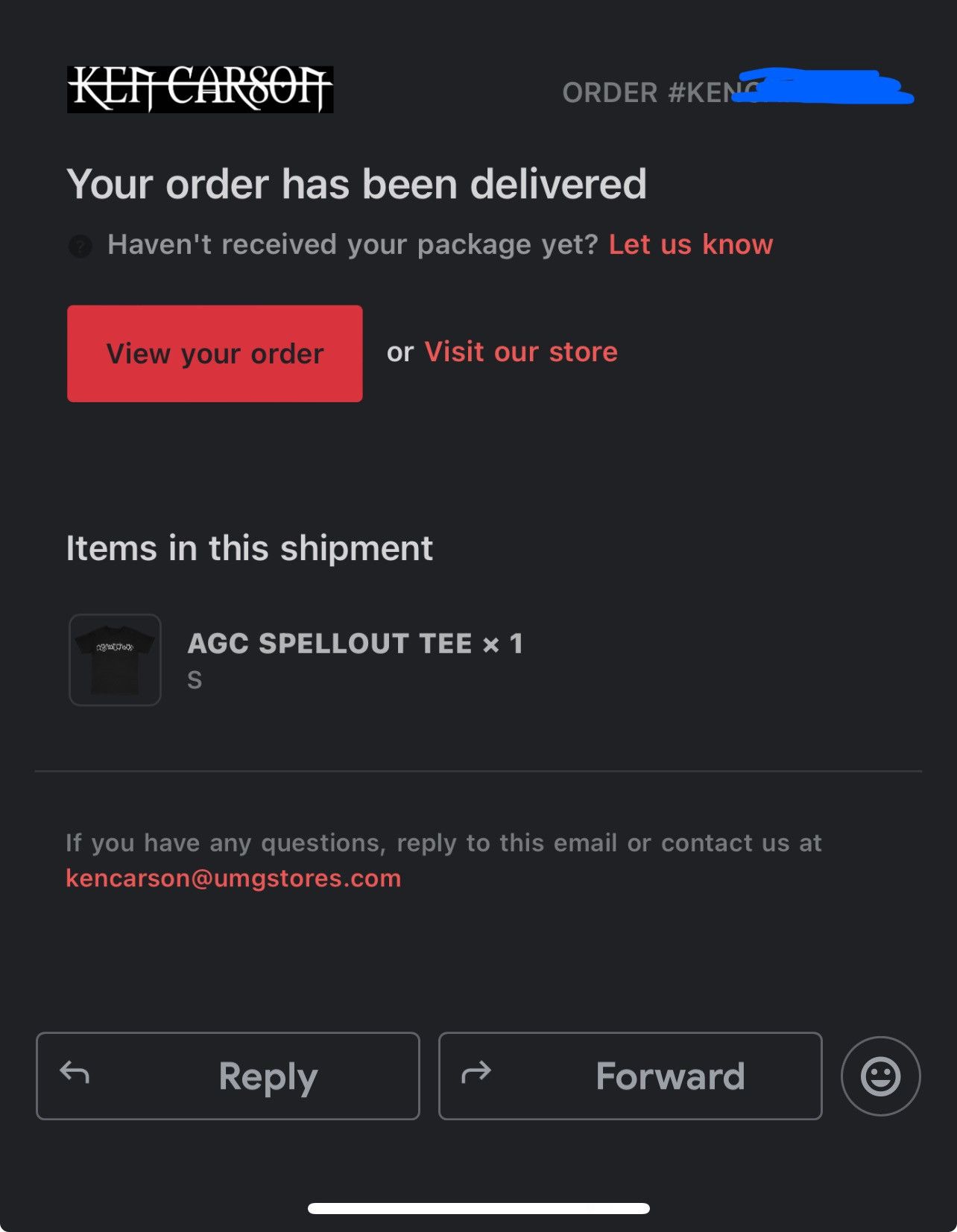 Ken Carson Ken Carson AGC Spellout t shirt Size US S / EU 44-46 / 1 - 4 Thumbnail