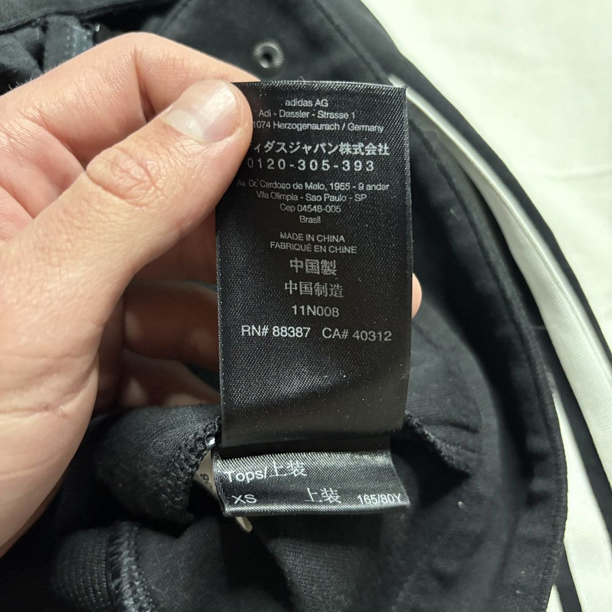 Y-3 Y-3 3-Stripes Track Jacket Size XS / US 0-2 / IT 36-38 - 8 Thumbnail