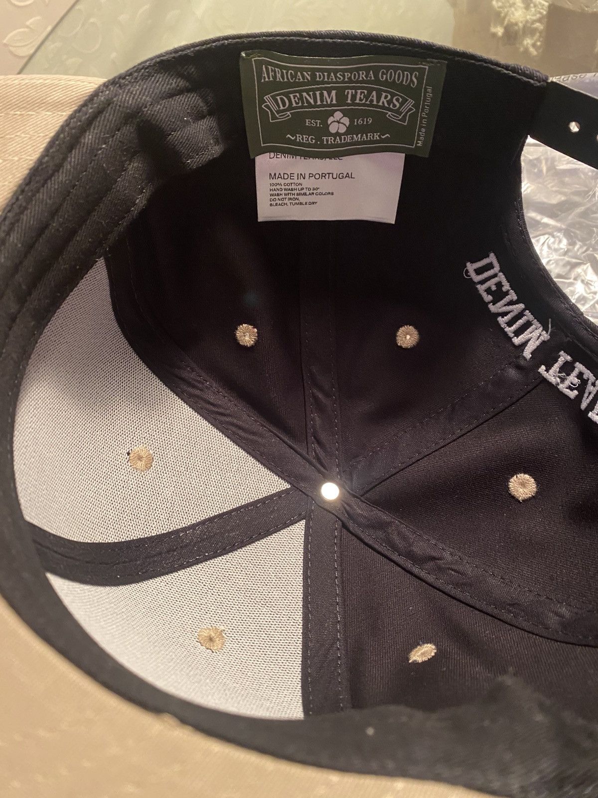 DENIM TEARS Authentic Denim Tears Hat – Unworn Size ONE SIZE - 3 Thumbnail