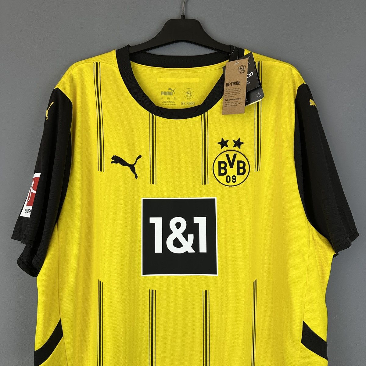 Puma Borussia Dortmund Nico Schlotterbeck Home Jersey 2024/2025 Size US XXL / EU 58 / 5 - 3 Thumbnail