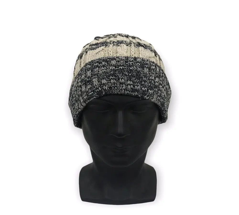 Japanese Brand × Vintage Japanese Brand Stripe Design Beanie Hat Size ONE SIZE - 2 Thumbnail