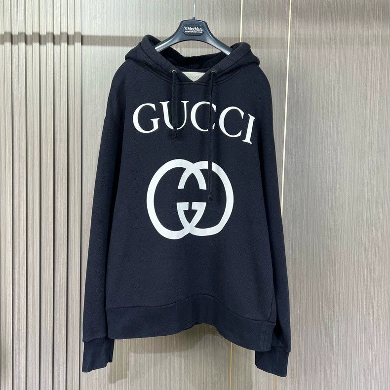 Gucci Gucci Big Logo printed hoodie 2504-Nextarrow Size US M / EU 48-50 / 2 - 1 Thumbnail