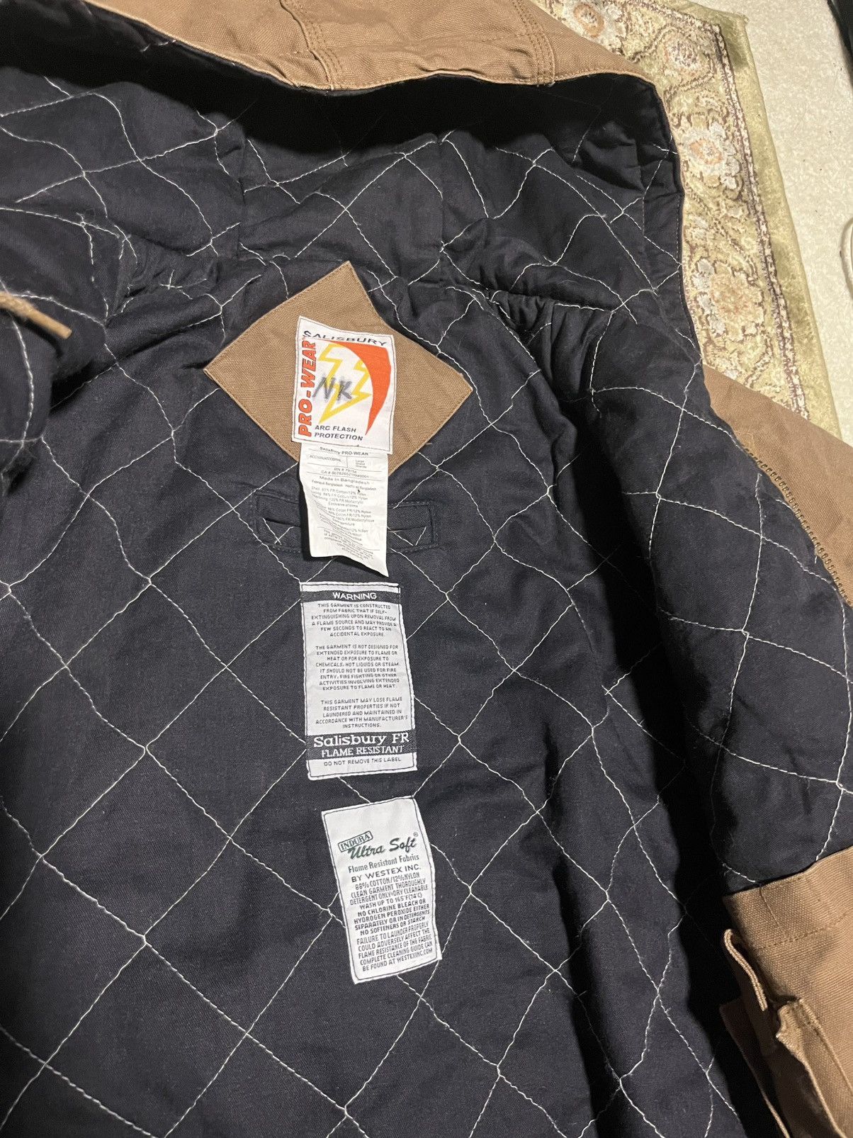 Other Salisbury Arc Flash 45 Cal Cm2 Work Pro Wear Mens Large Size US L / EU 52-54 / 3 - 5 Thumbnail