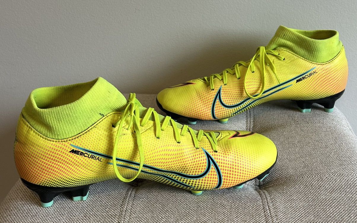 Nike Nike Superfly 7 Academy Men's Size 8 Soccer Cleats - Lemon Size US 8 / EU 41 - 4 Thumbnail
