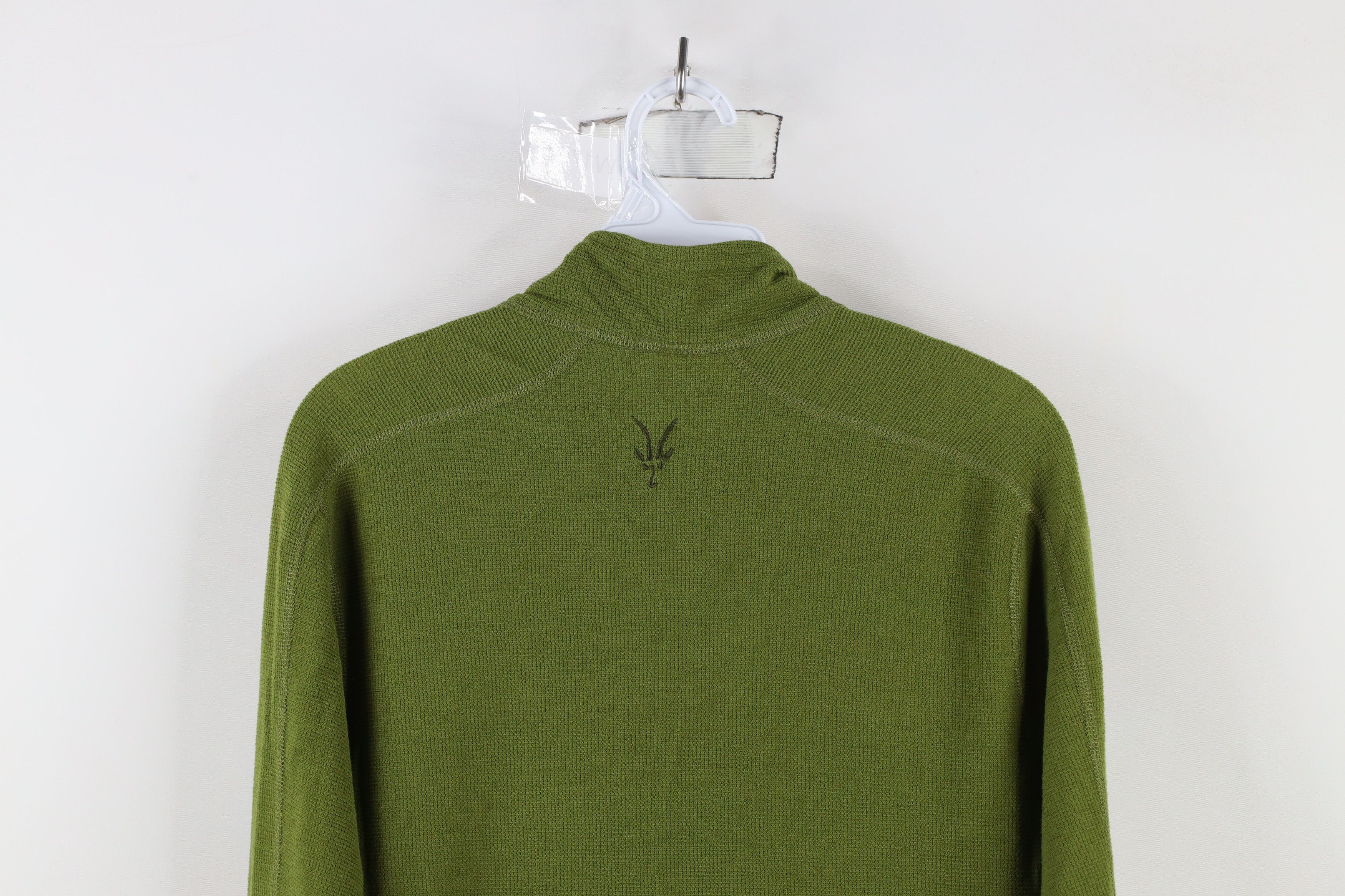 Ibex × Vintage Ibex Merino Wool Blend Waffle Knit Henley Sweater USA Size US S / EU 44-46 / 1 - 10 Thumbnail