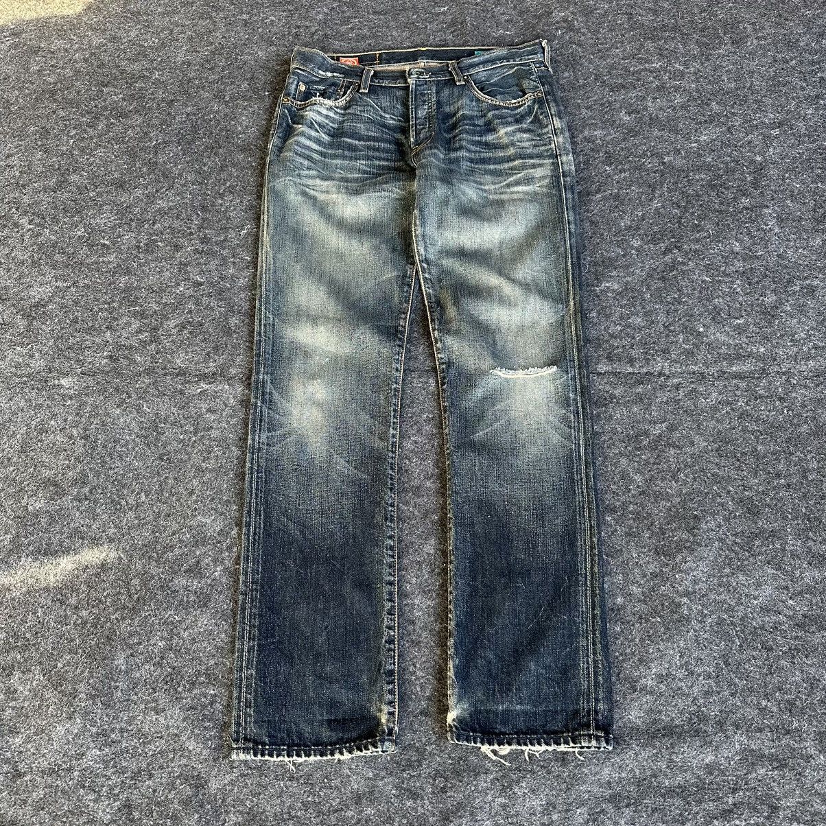 Gap 1969 Extra Slim Distressed Vintage Denim D605