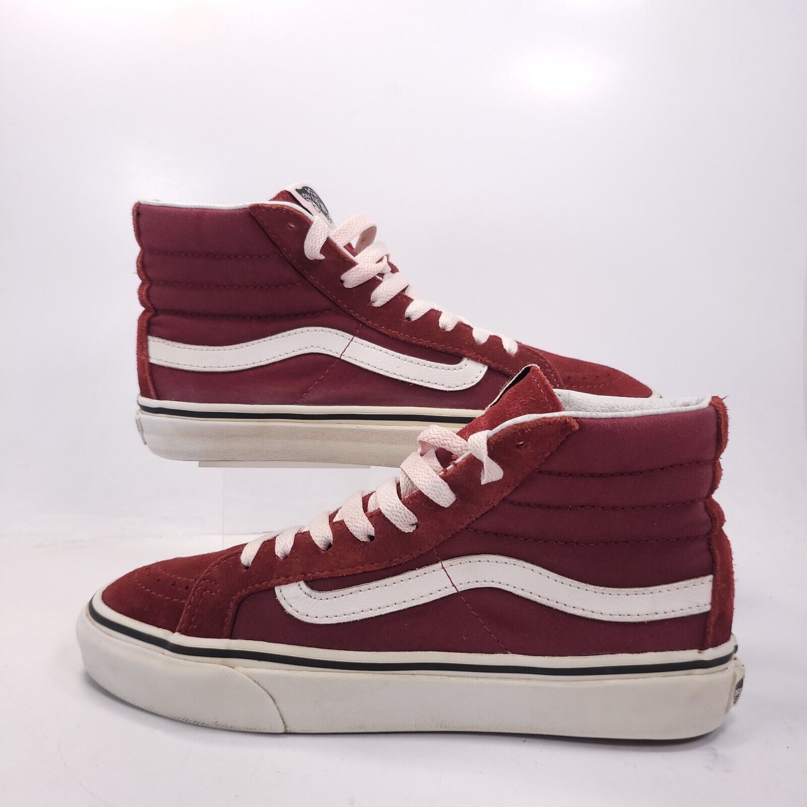 Vans Vans Off the Wall Old Skool Shoe Womens Size 6.5 721277 Red Size US 6.5 / IT 36.5 - 5 Thumbnail