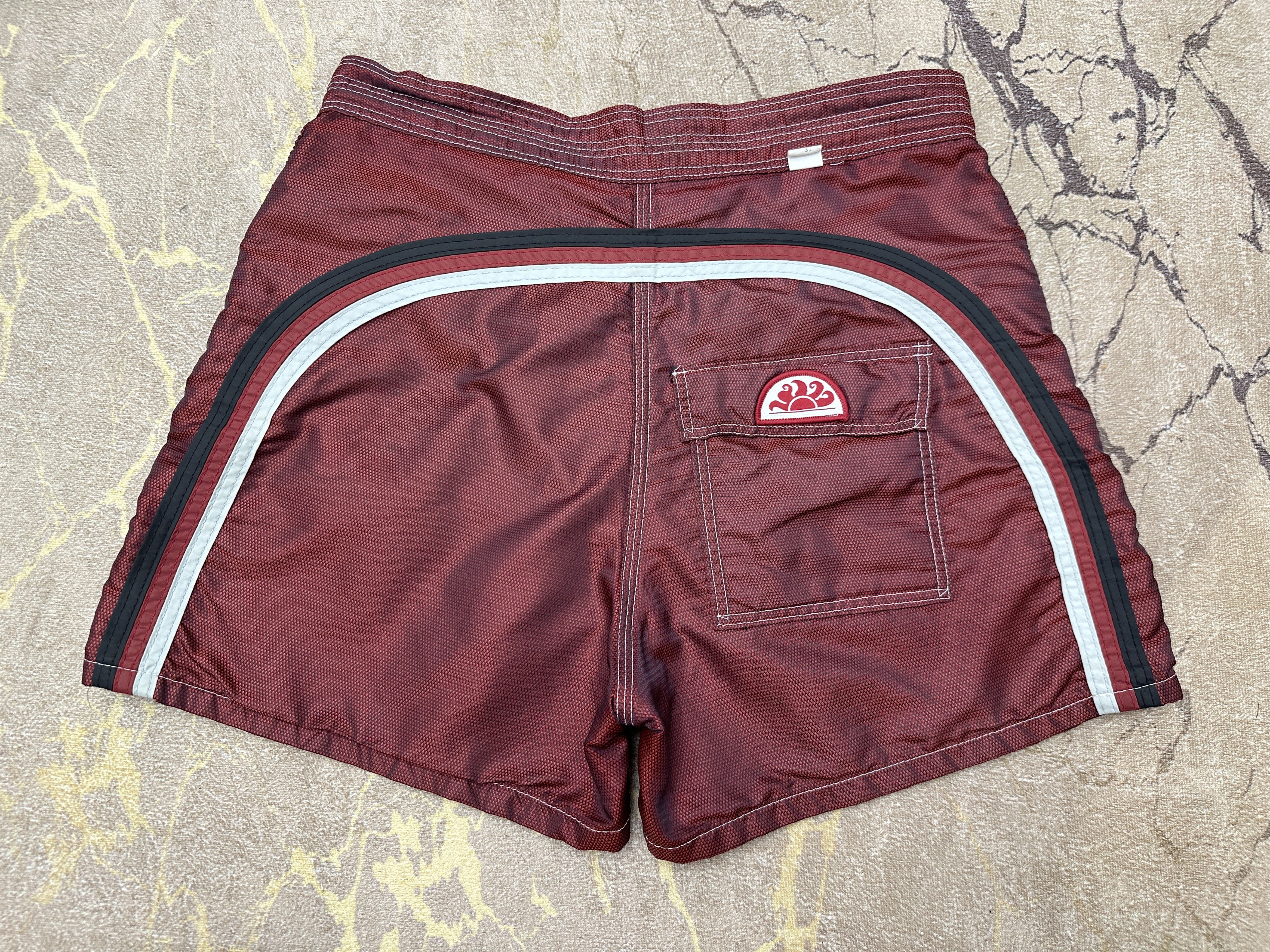 Sundek Sundek 31 Surf Beach Board Shorts Trunks Bath Suit Size 31 S Size US 31 - 8 Thumbnail