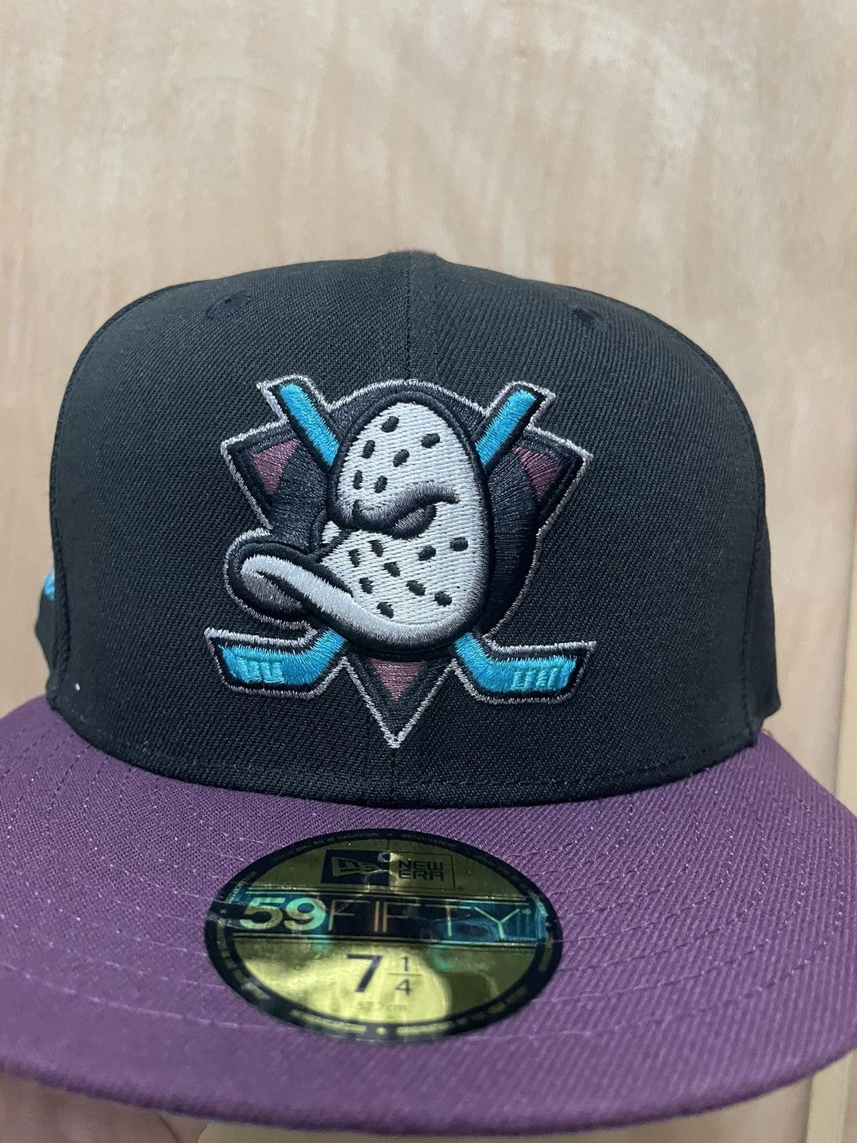 New Era Topperz Anaheim mighty ducks a mighty decade patch 7 1/4 Size ONE SIZE - 2 Thumbnail