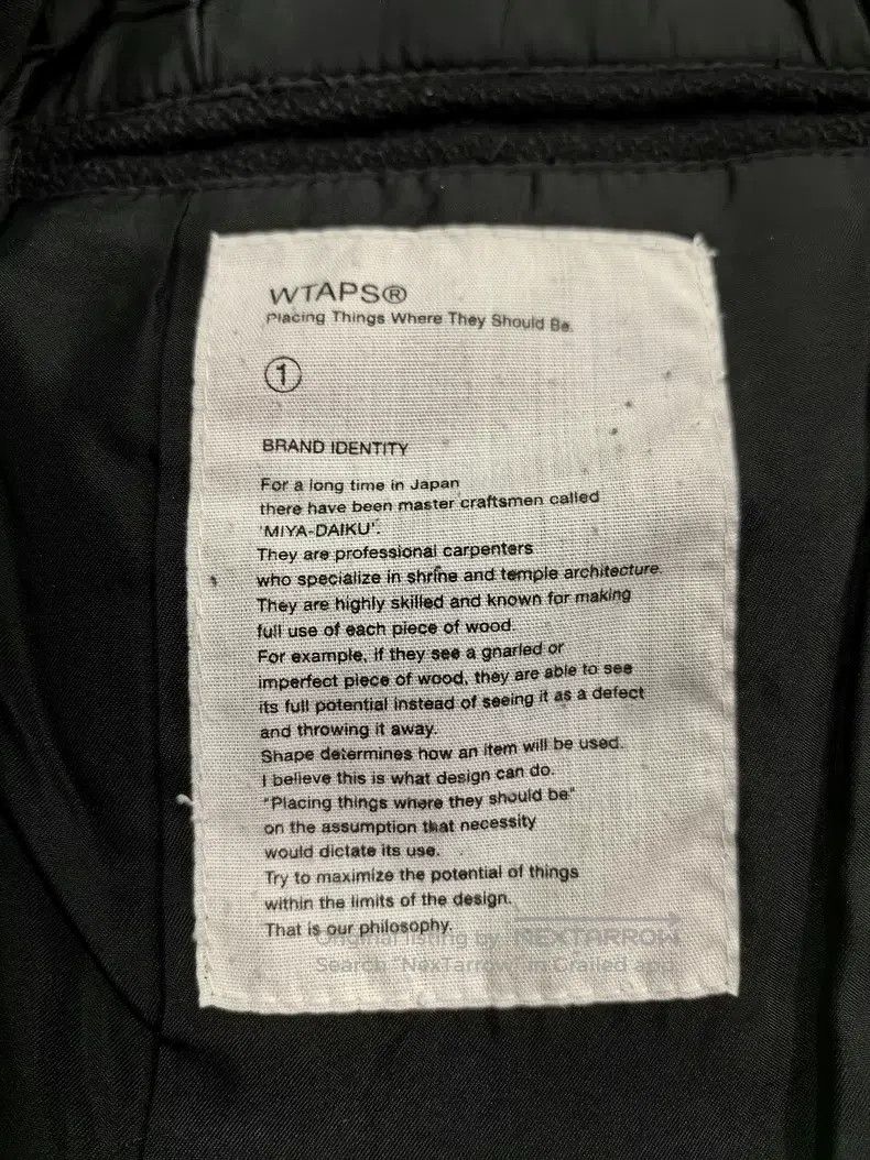 Wtaps Wtaps Two pockets of woolen jacket Size US S / EU 44-46 / 1 - 3 Thumbnail