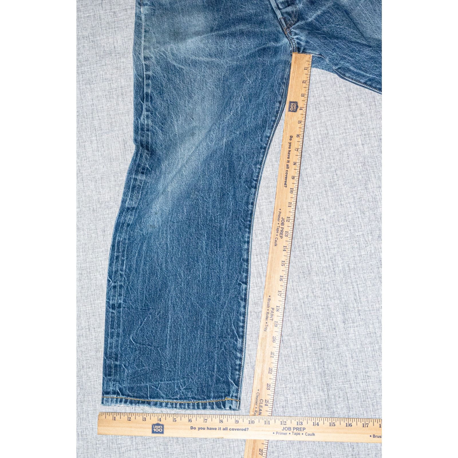 Levi's Vintage 90s Levi's 501XX 555 Valencia Selvedge Jeans Size US 34 / EU 50 - 16 Thumbnail