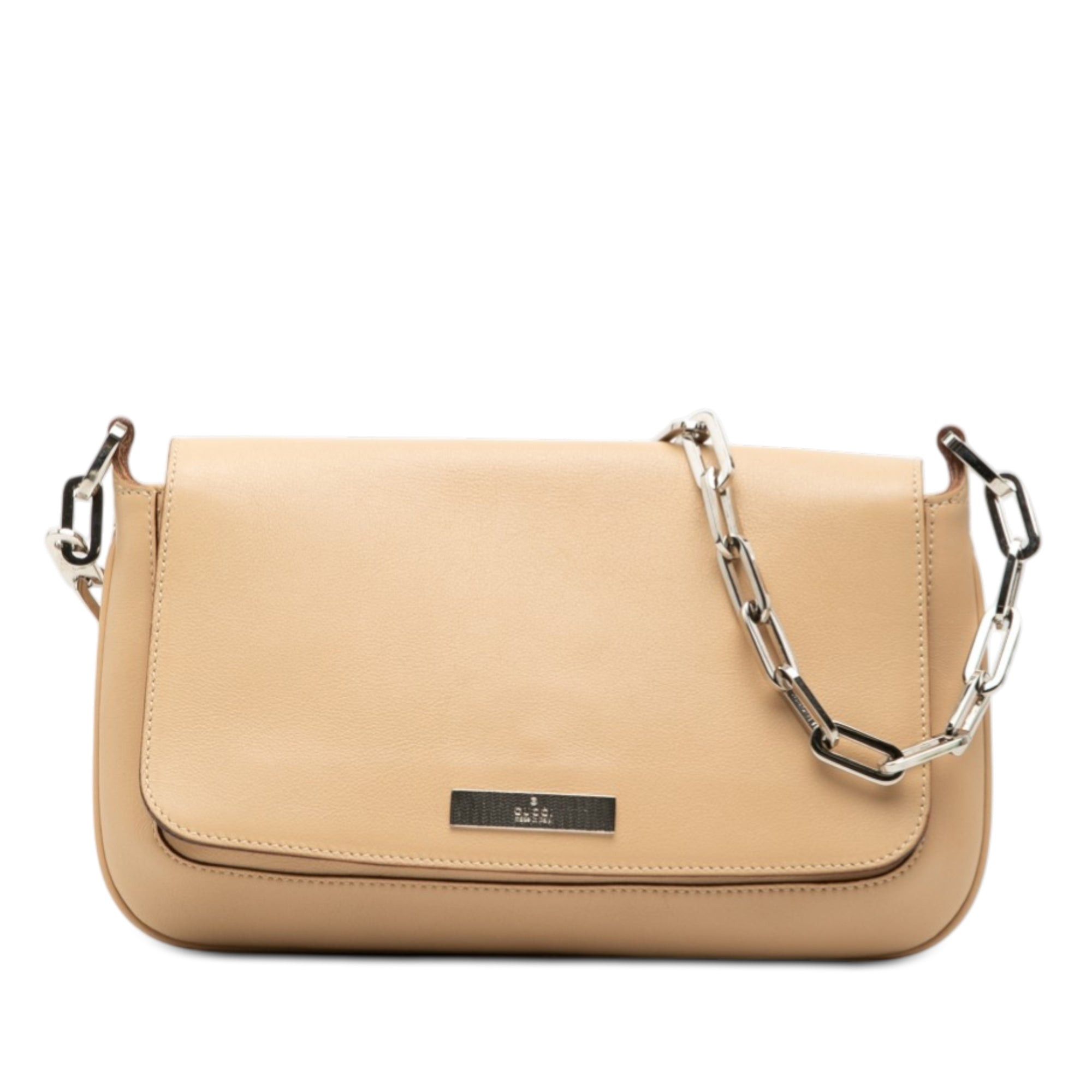 Gucci Leather Chain Shoulder Bag Size ONE SIZE - 1 Thumbnail