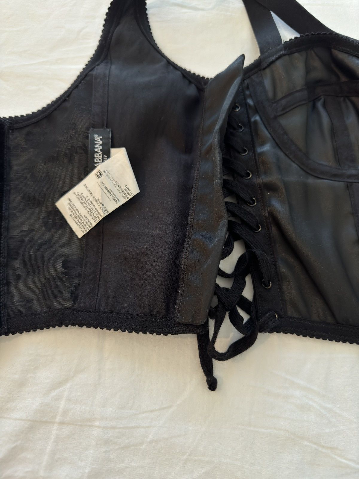 Dolce & Gabbana Dolce & Gabbana cropped corset | IT38 Size XS / US 0-2 / IT 36-38 - 10 Thumbnail