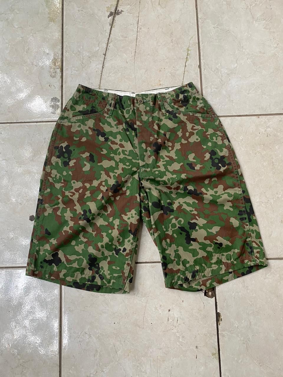 Evisu Evisu Cargo Seagull Kanji Art by Yamane Camouflage Pattern Size US 30 / EU 46 - 5 Thumbnail
