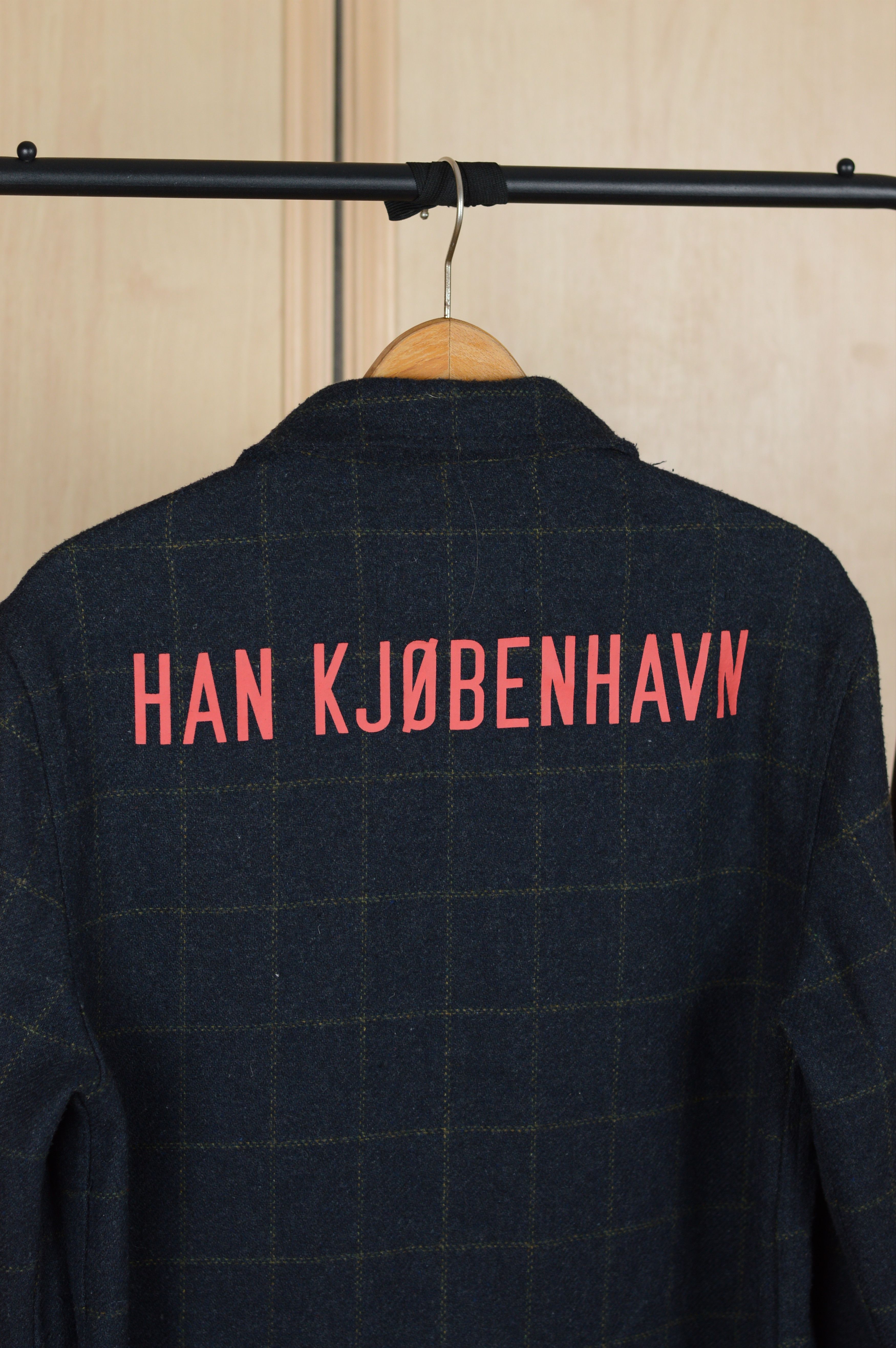 Han Kjobenhavn Han Kjobenhavn Garden Shirt Plaid Wool Size US L / EU 52-54 / 3 - 4 Thumbnail